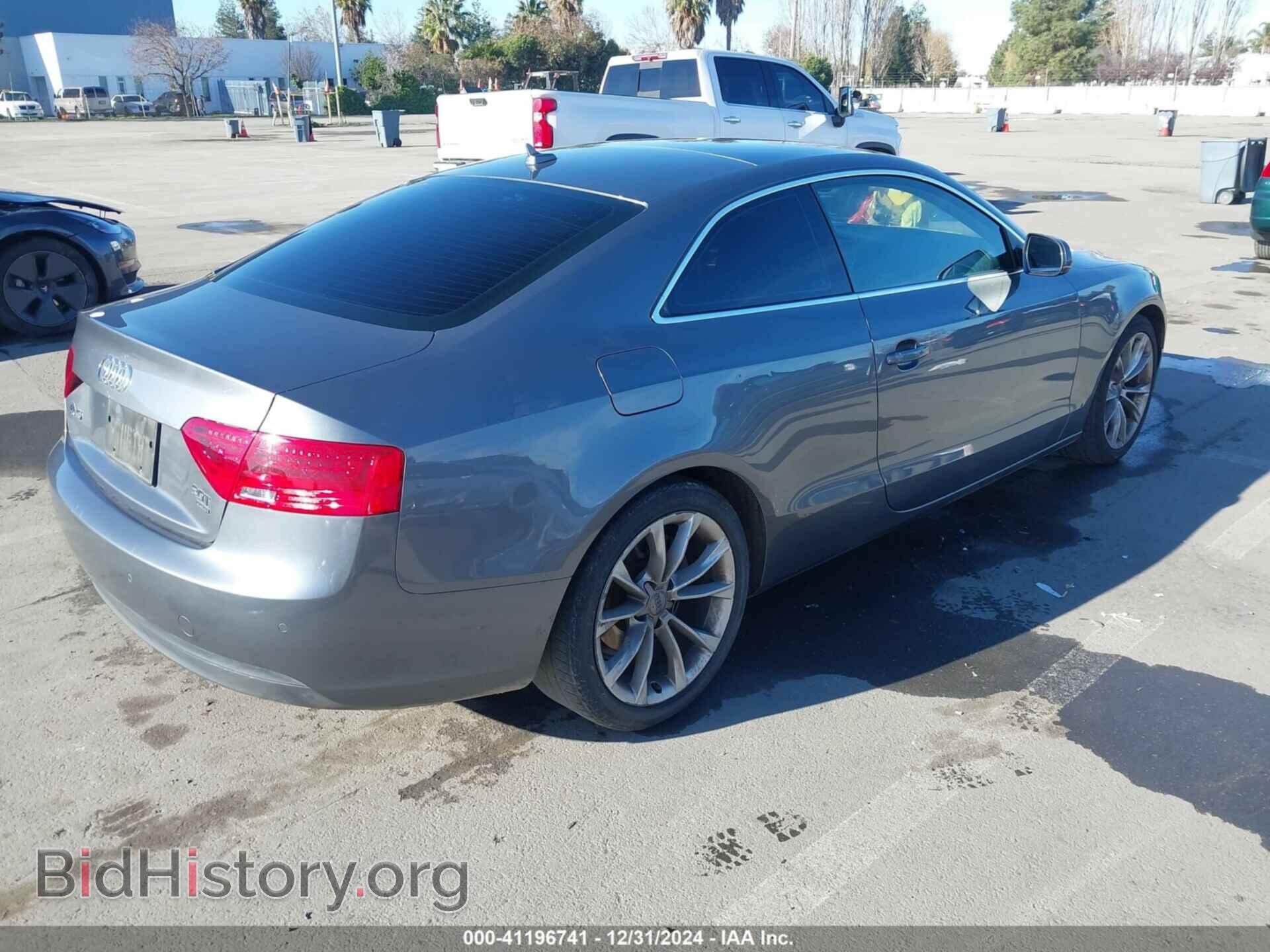 2013 AUDI A5 - VIN: WAULFAFR7DA061754 - Фото 4