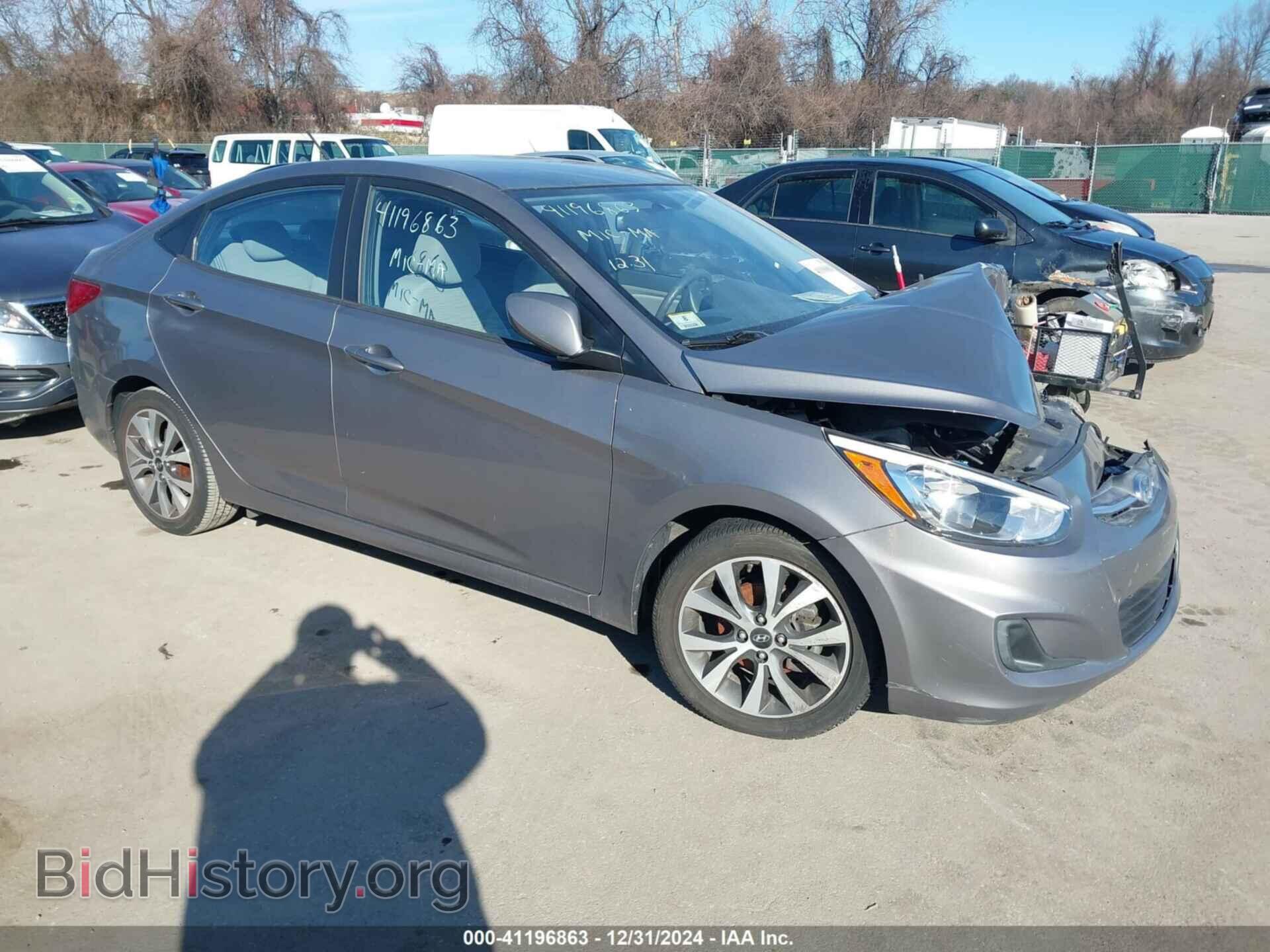 Photo KMHCT4AE3HU364984 - HYUNDAI ACCENT 2017