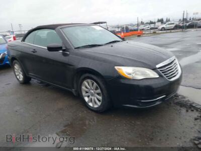 2011 Chrysler 200 Touring, черный — VIN 1C3BC2EG6BN620475, IAAI