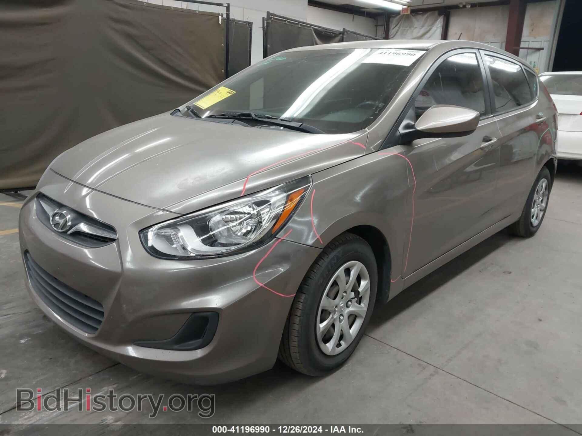 2014 HYUNDAI ACCENT - VIN: KMHCT5AEXEU159454 - Фото 2