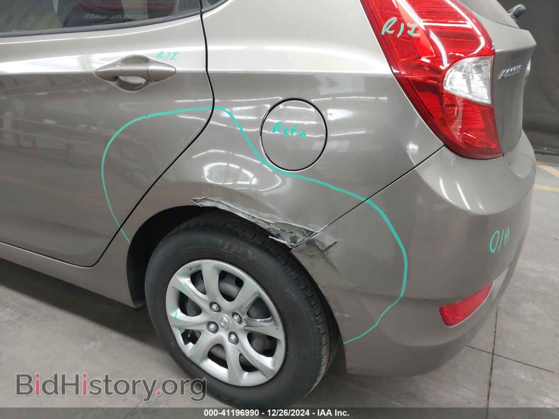 2014 HYUNDAI ACCENT - VIN: KMHCT5AEXEU159454 - Фото 6