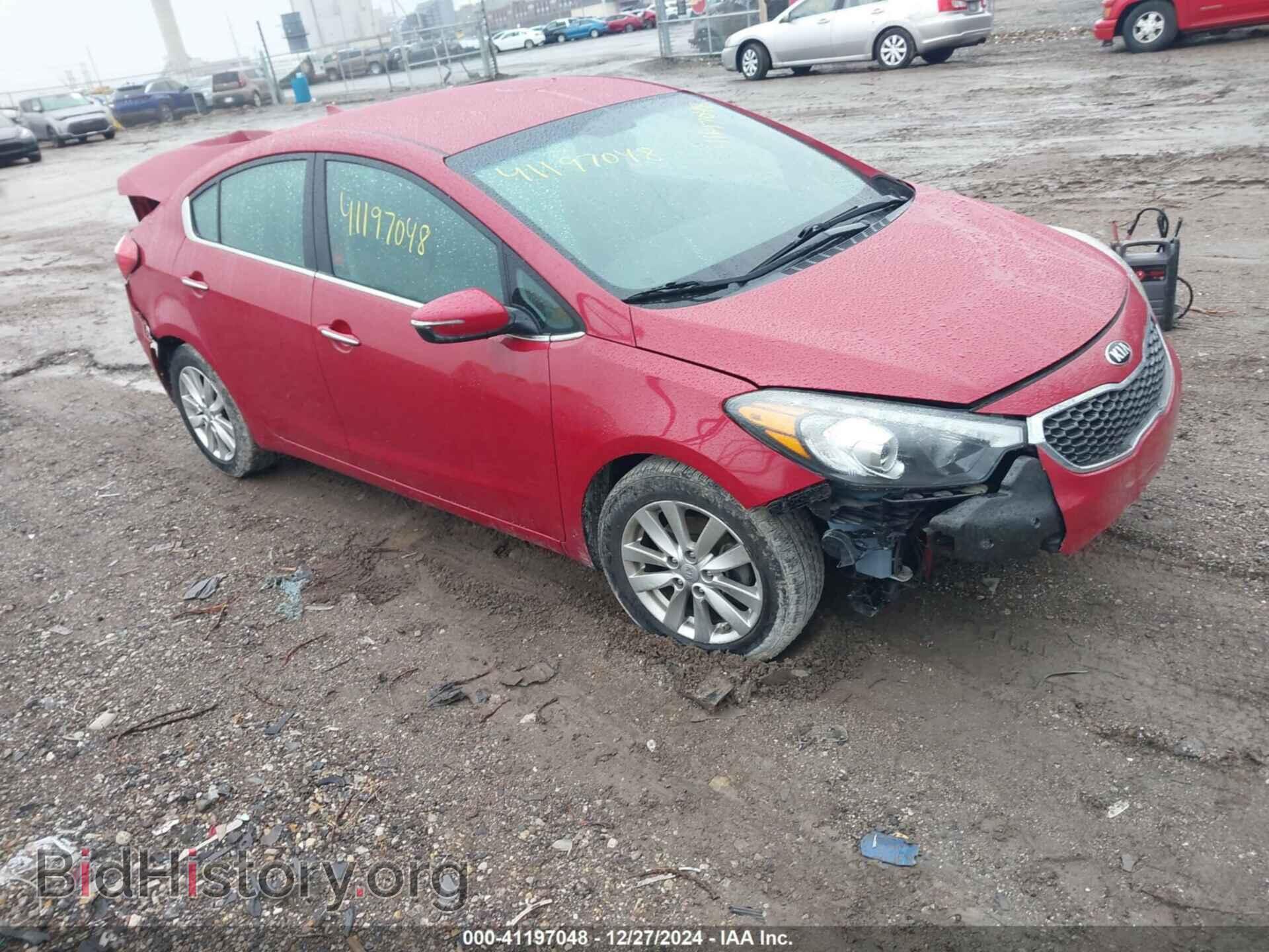 Photo KNAFX4A85F5281495 - KIA FORTE 2015