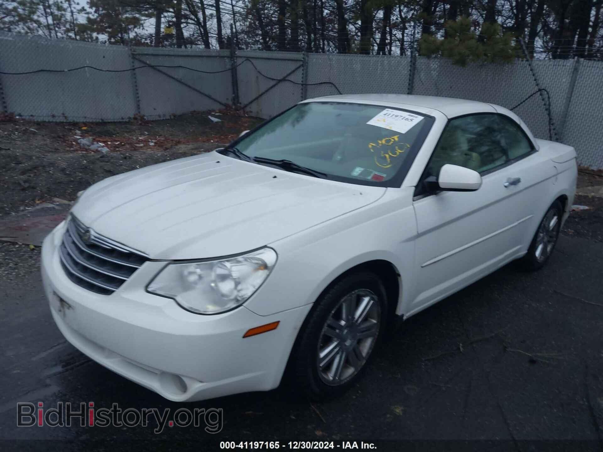 2008 CHRYSLER SEBRING - VIN: 1C3LC65M08N256502 - Фото 2
