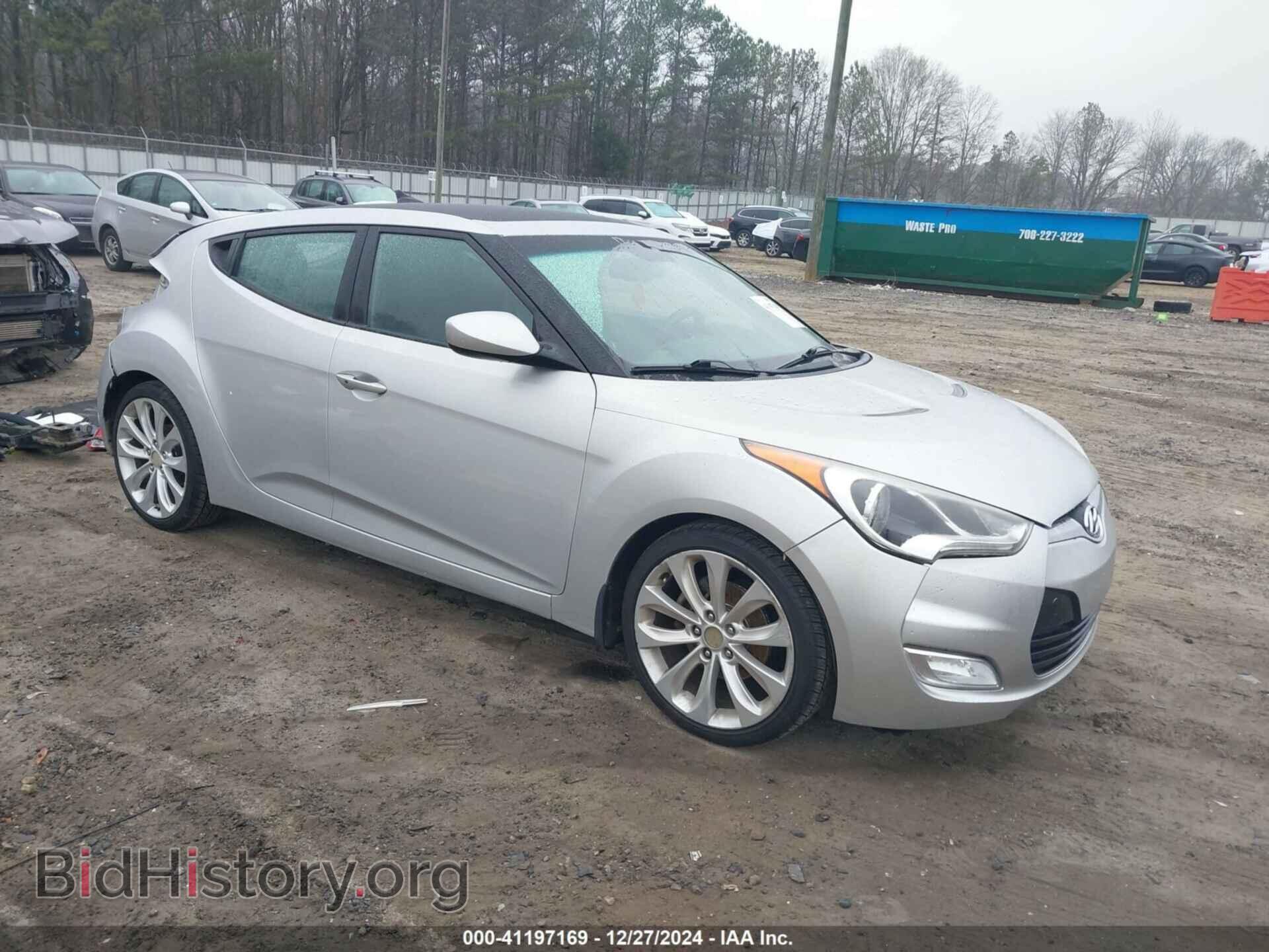 Фотография KMHTC6AD1CU072228 - HYUNDAI VELOSTER 2012