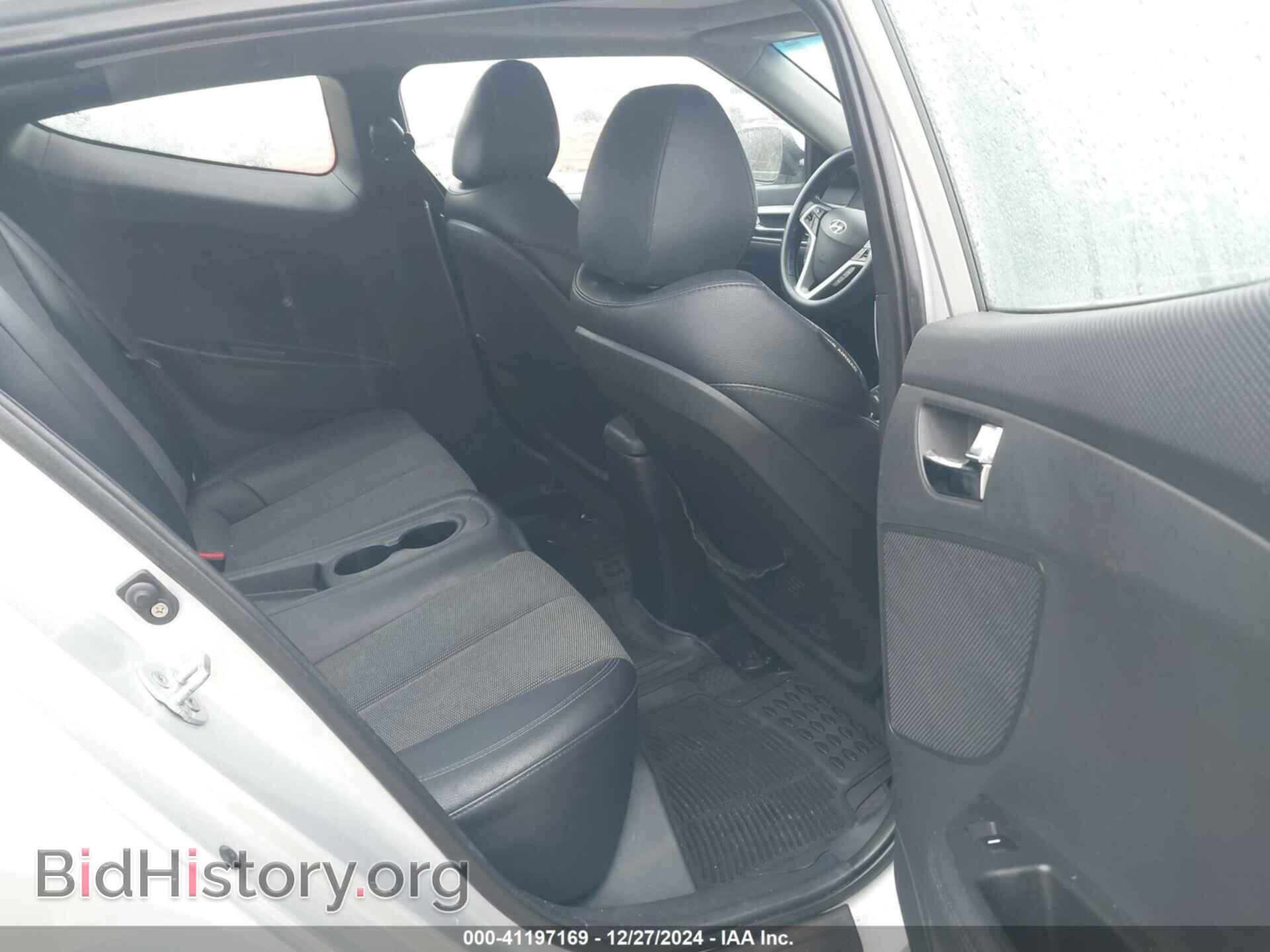 2012 HYUNDAI VELOSTER - VIN: KMHTC6AD1CU072228 - Фото 8