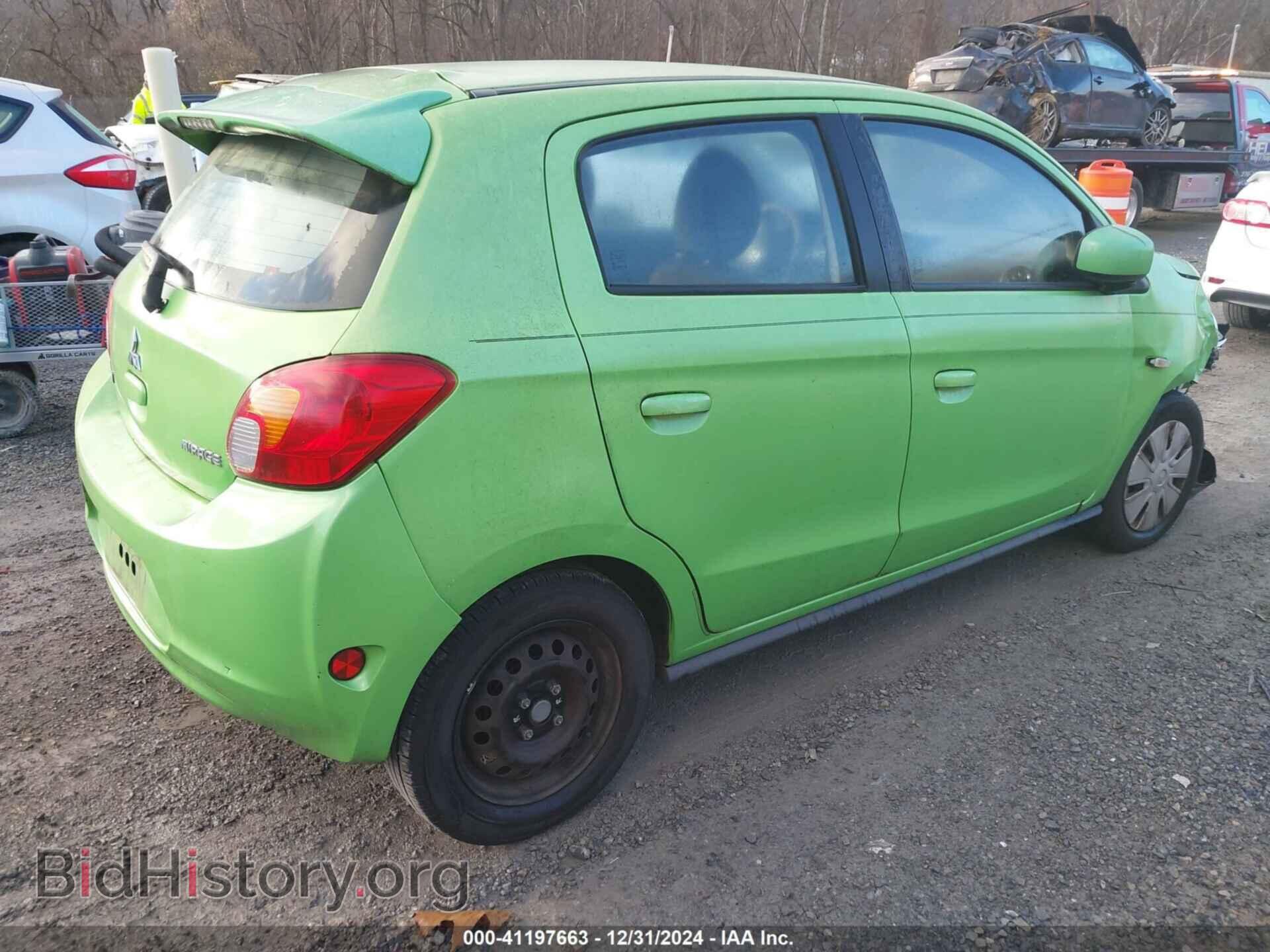 2014 MITSUBISHI MIRAGE - VIN: ML32A3HJ4EH017755 - Фото 4