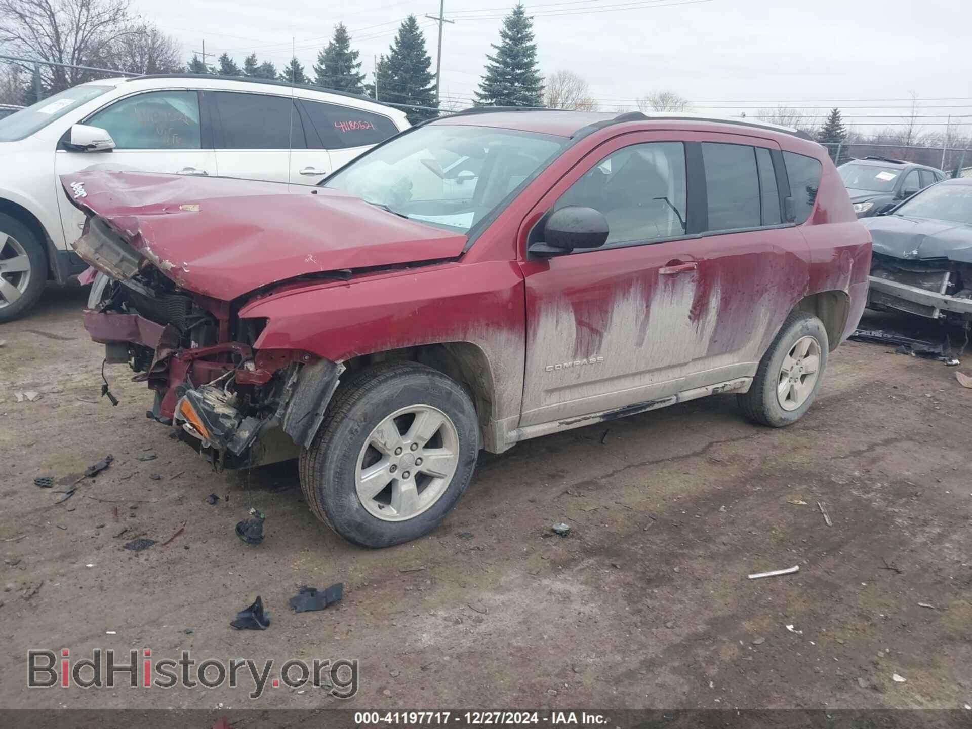 2014 JEEP COMPASS - VIN: 1C4NJCBA4ED882204 - Фото 2