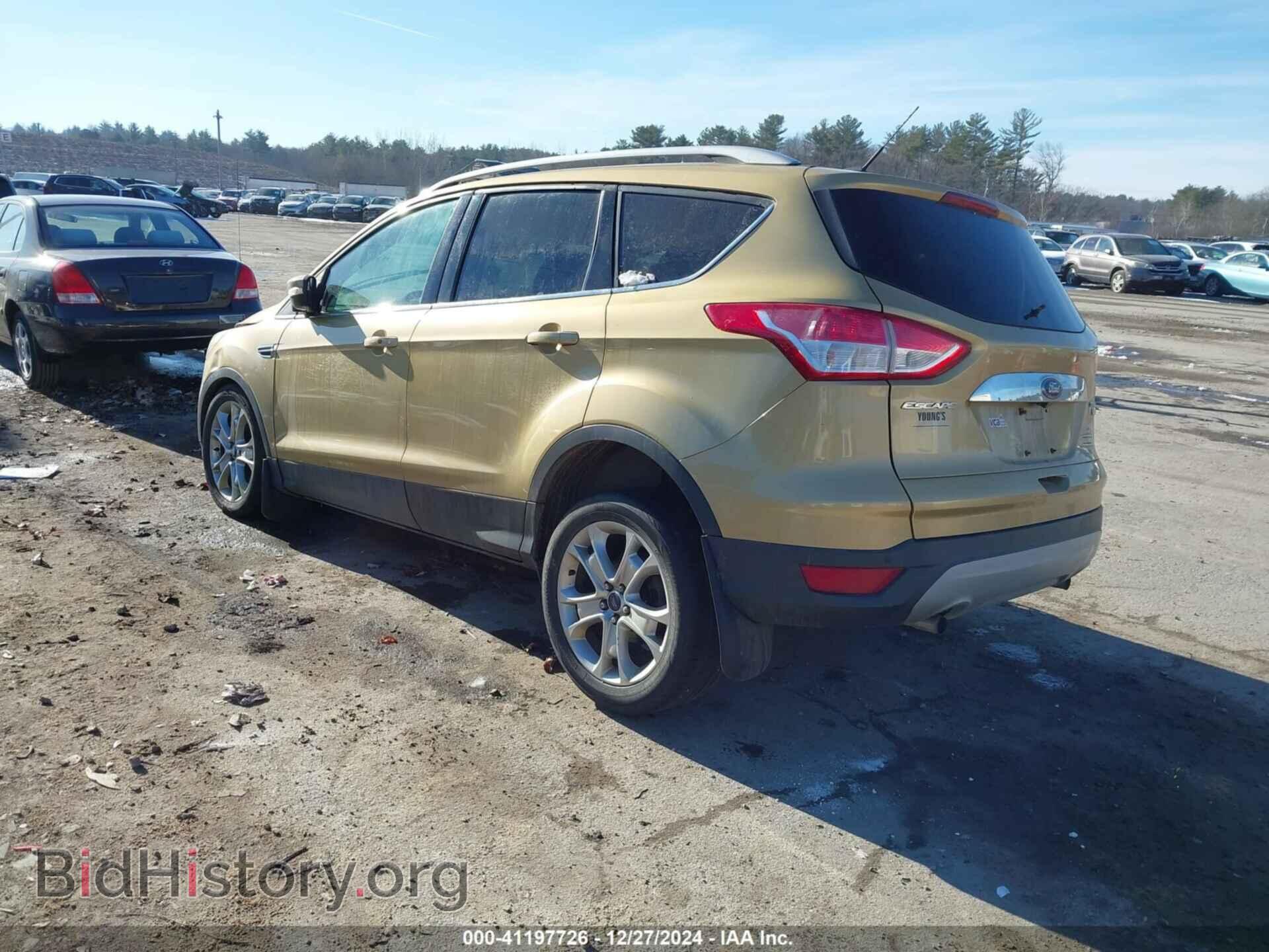 2014 FORD ESCAPE - VIN: 1FMCU9J90EUC72143 - Фото 3