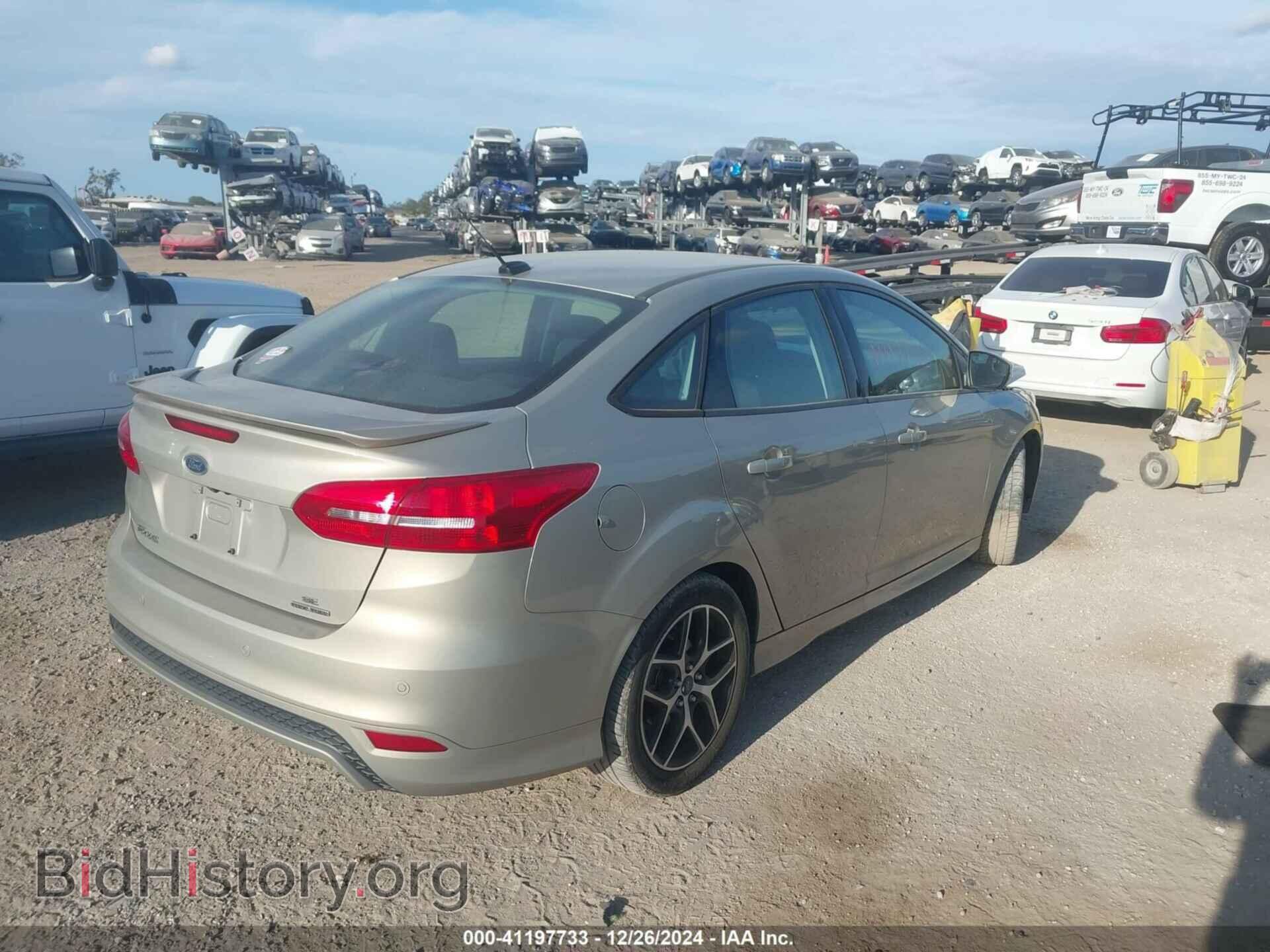 2015 FORD FOCUS - VIN: 1FADP3F2XFL298965 - Фото 4