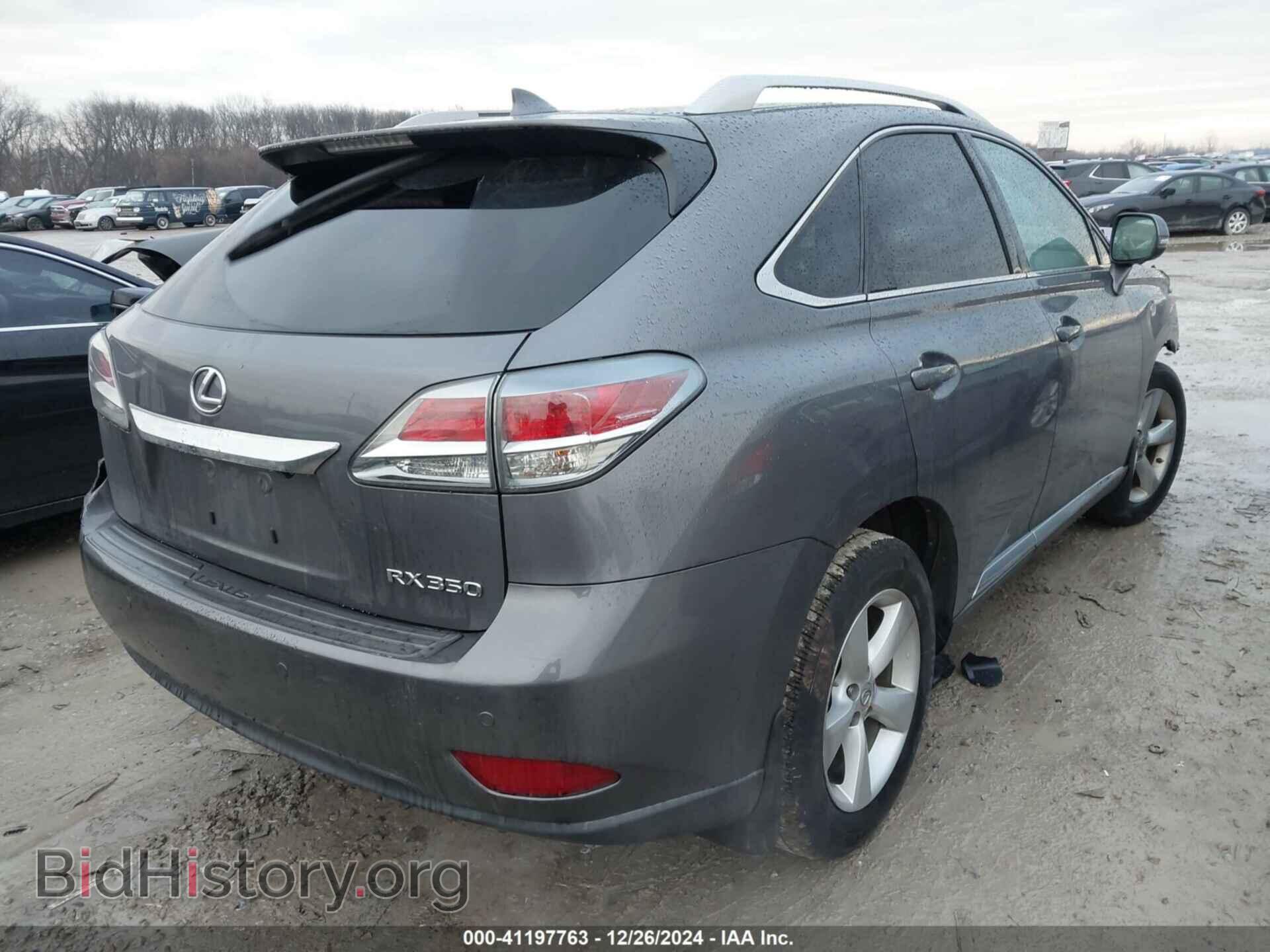 2015 LEXUS RX 350 - VIN: 2T2BK1BA5FC267773 - Фото 4