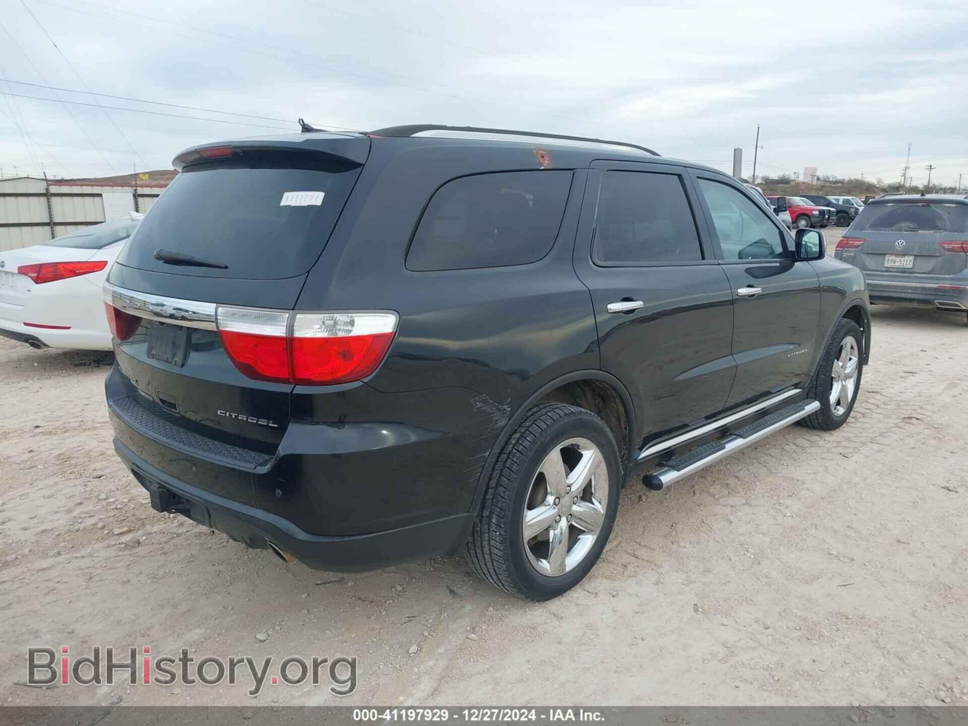 2013 DODGE DURANGO - VIN: 1C4RDHEG1DC504772 - Фото 4