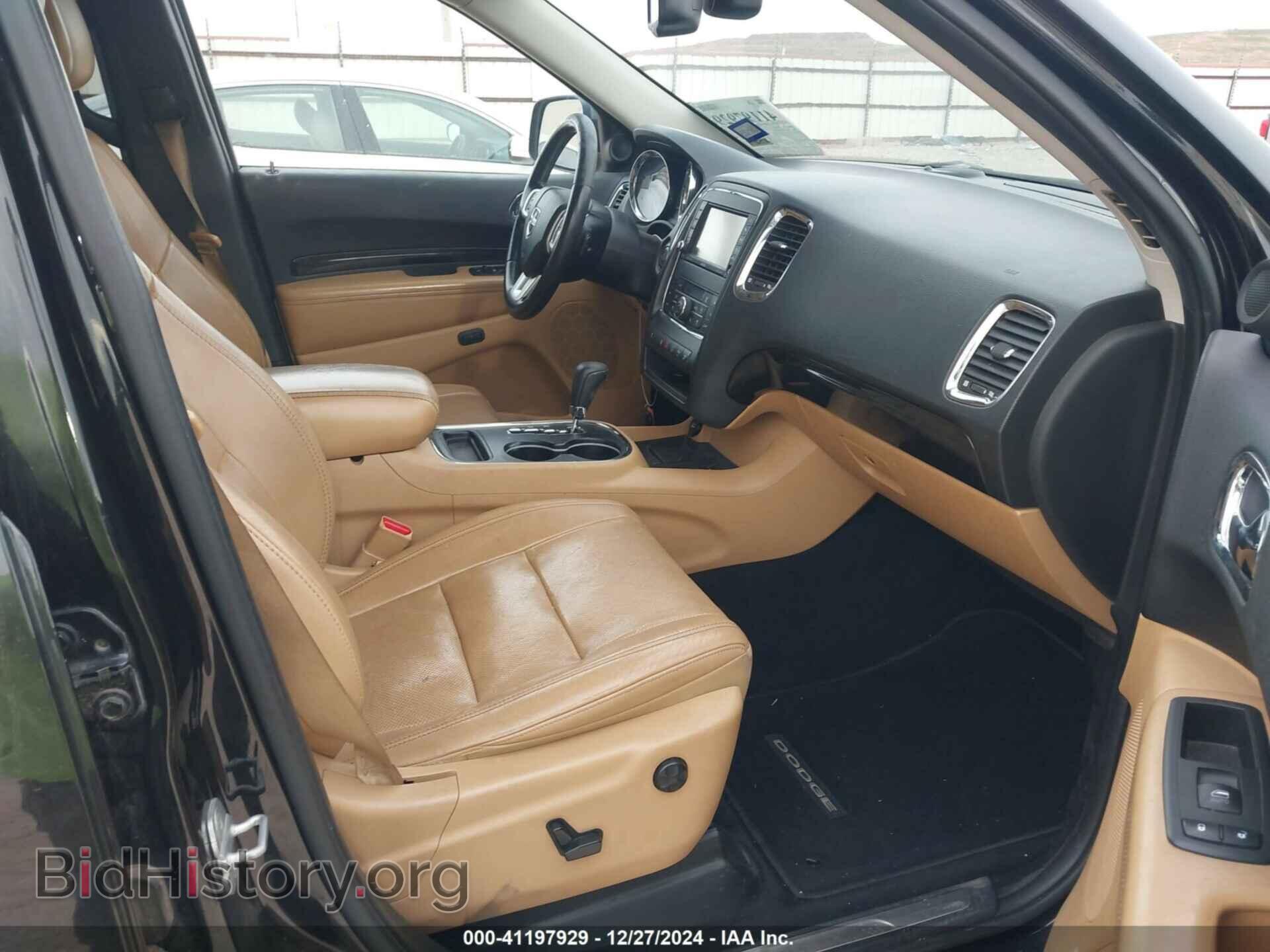 2013 DODGE DURANGO - VIN: 1C4RDHEG1DC504772 - Фото 5
