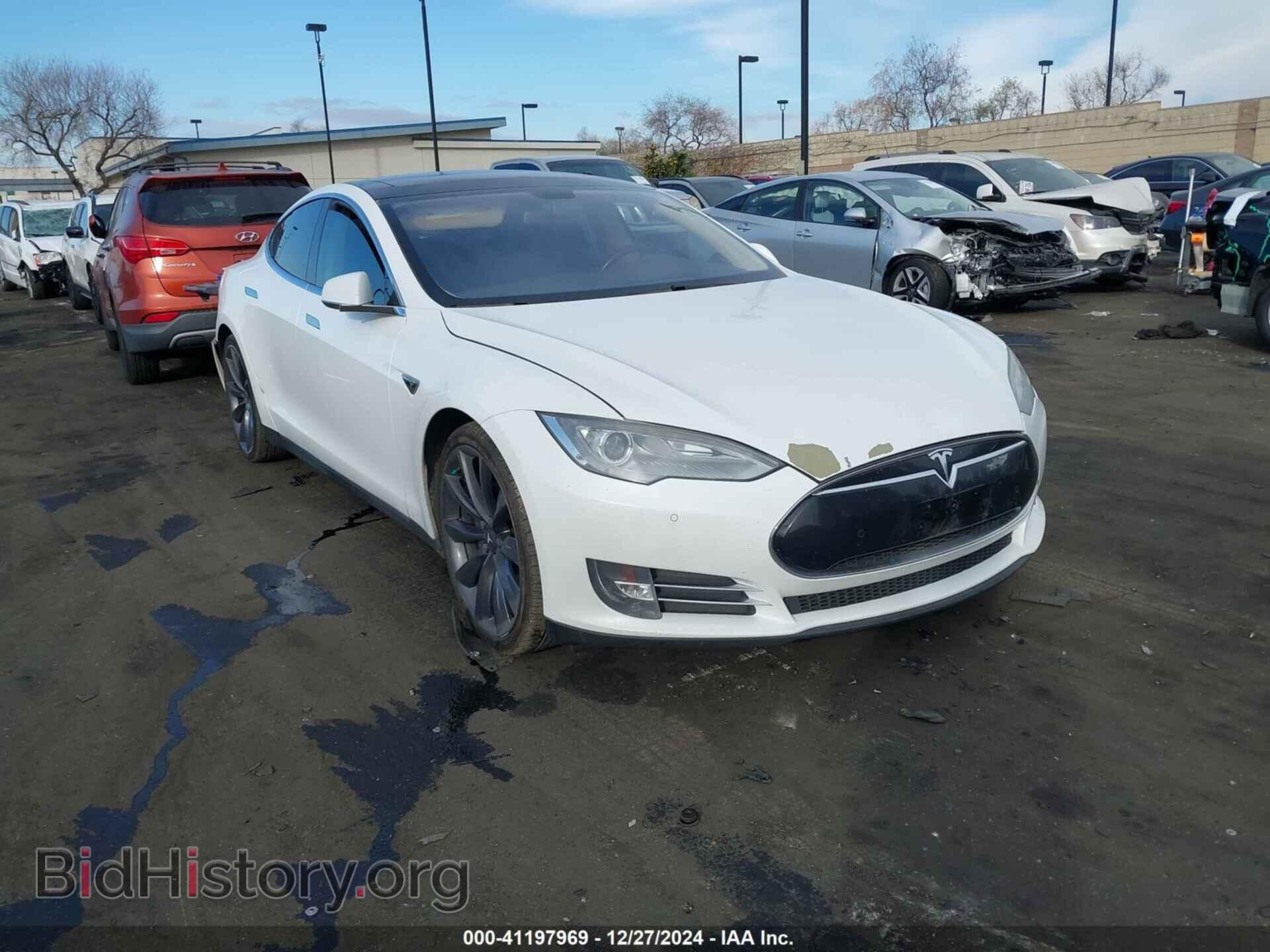 Photo 5YJSA1CP5DFP24939 - TESLA MODEL S 2013