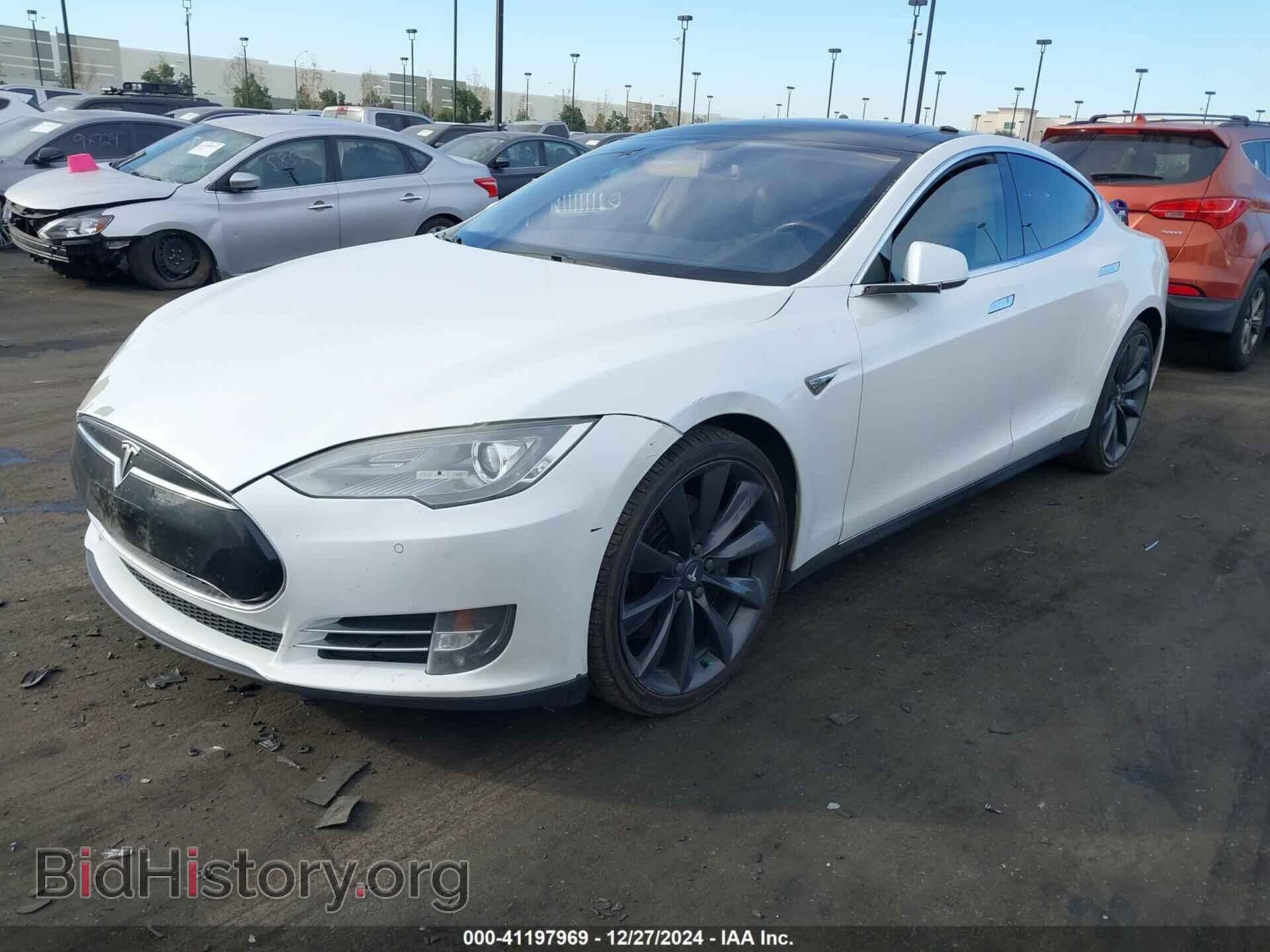 2013 TESLA MODEL S - VIN: 5YJSA1CP5DFP24939 - Photo 2