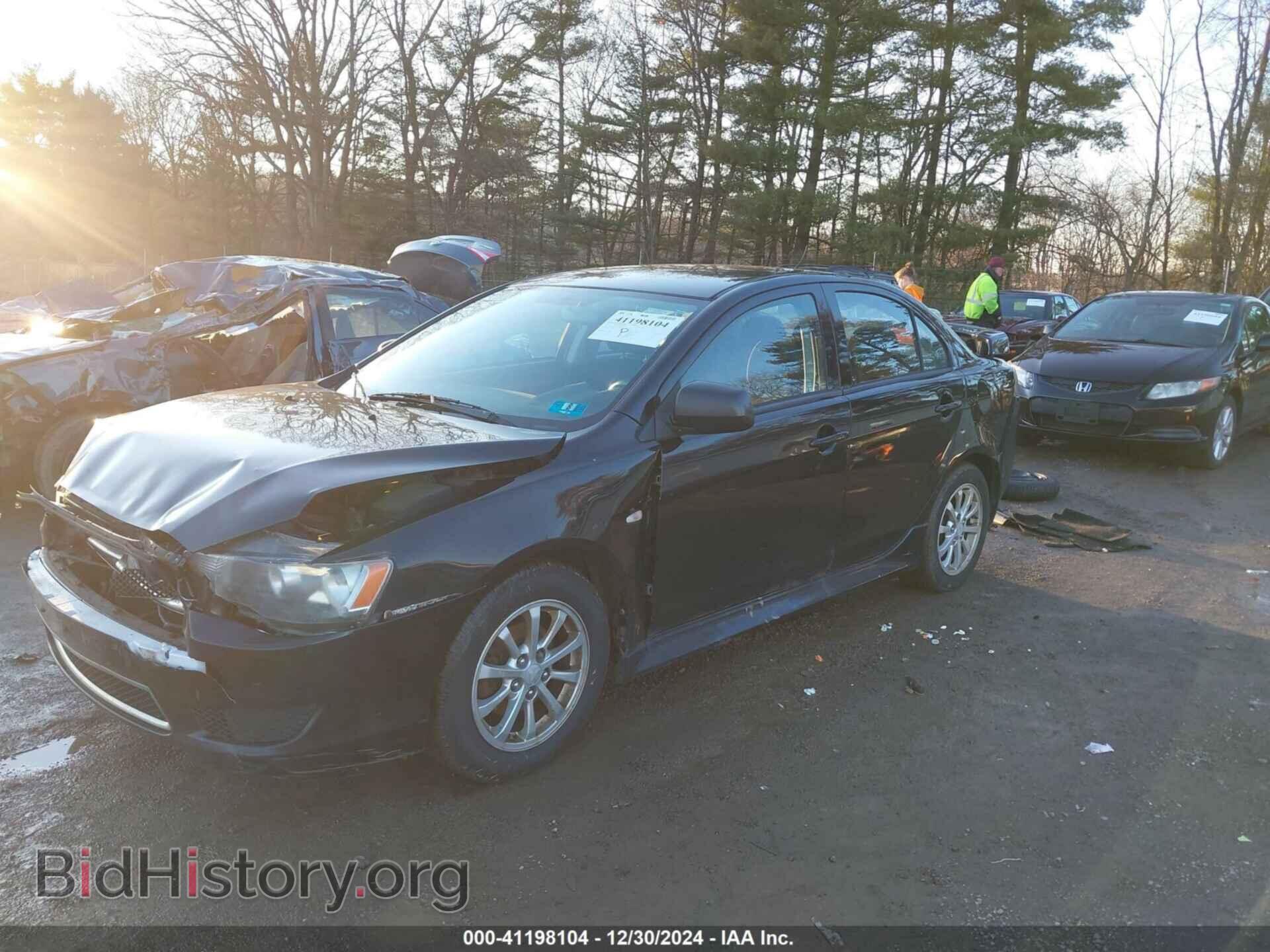 2012 MITSUBISHI LANCER - VIN: JA32V2FW2CU030887 - Фото 2