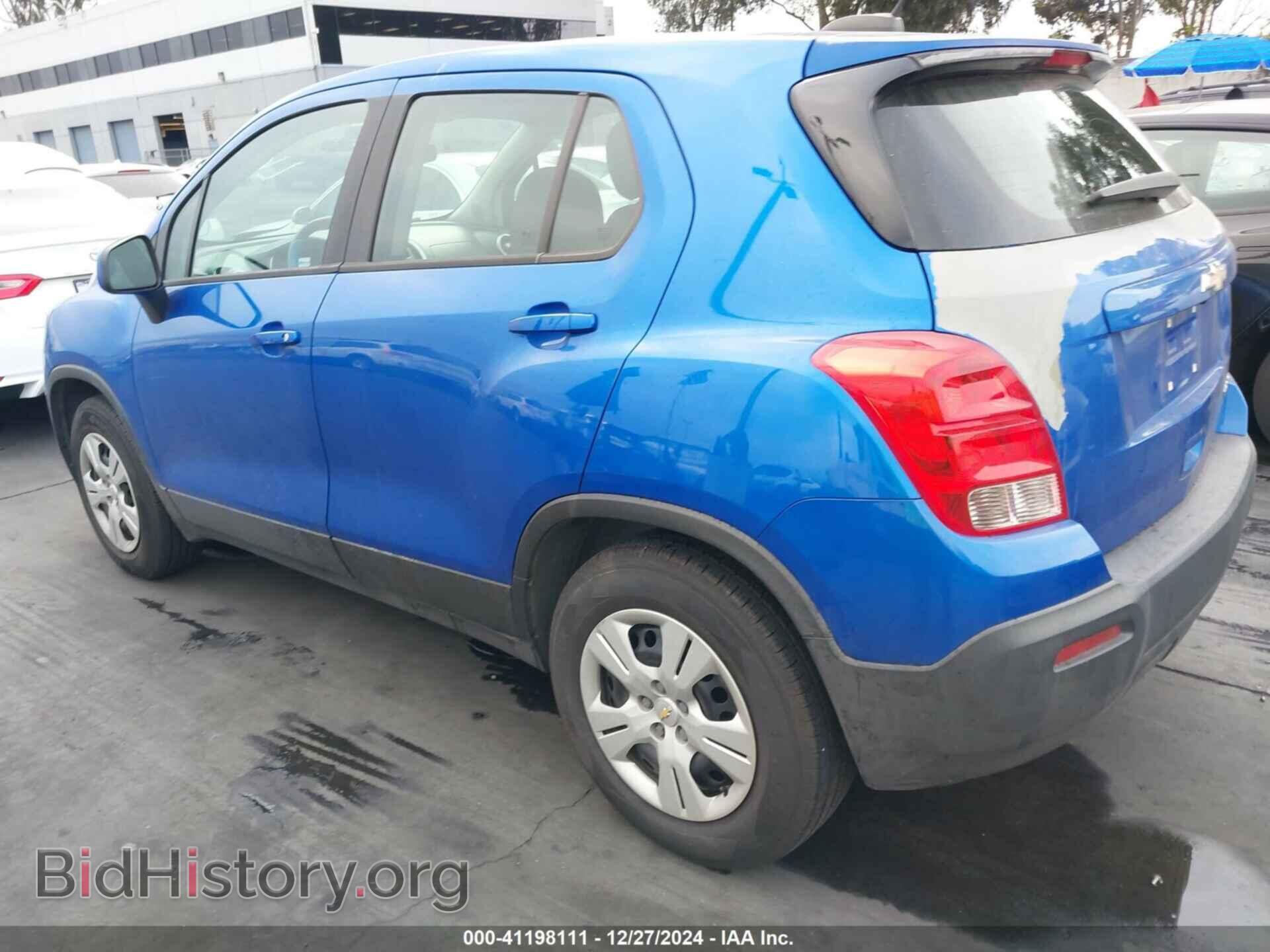 2015 CHEVROLET TRAX - VIN: KL7CJKSB9FB197233 - Фото 3