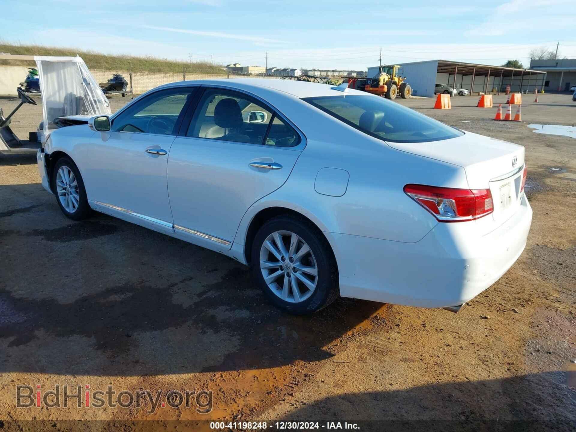2012 LEXUS ES 350 - VIN: JTHBK1EG0C2485861 - Фото 3