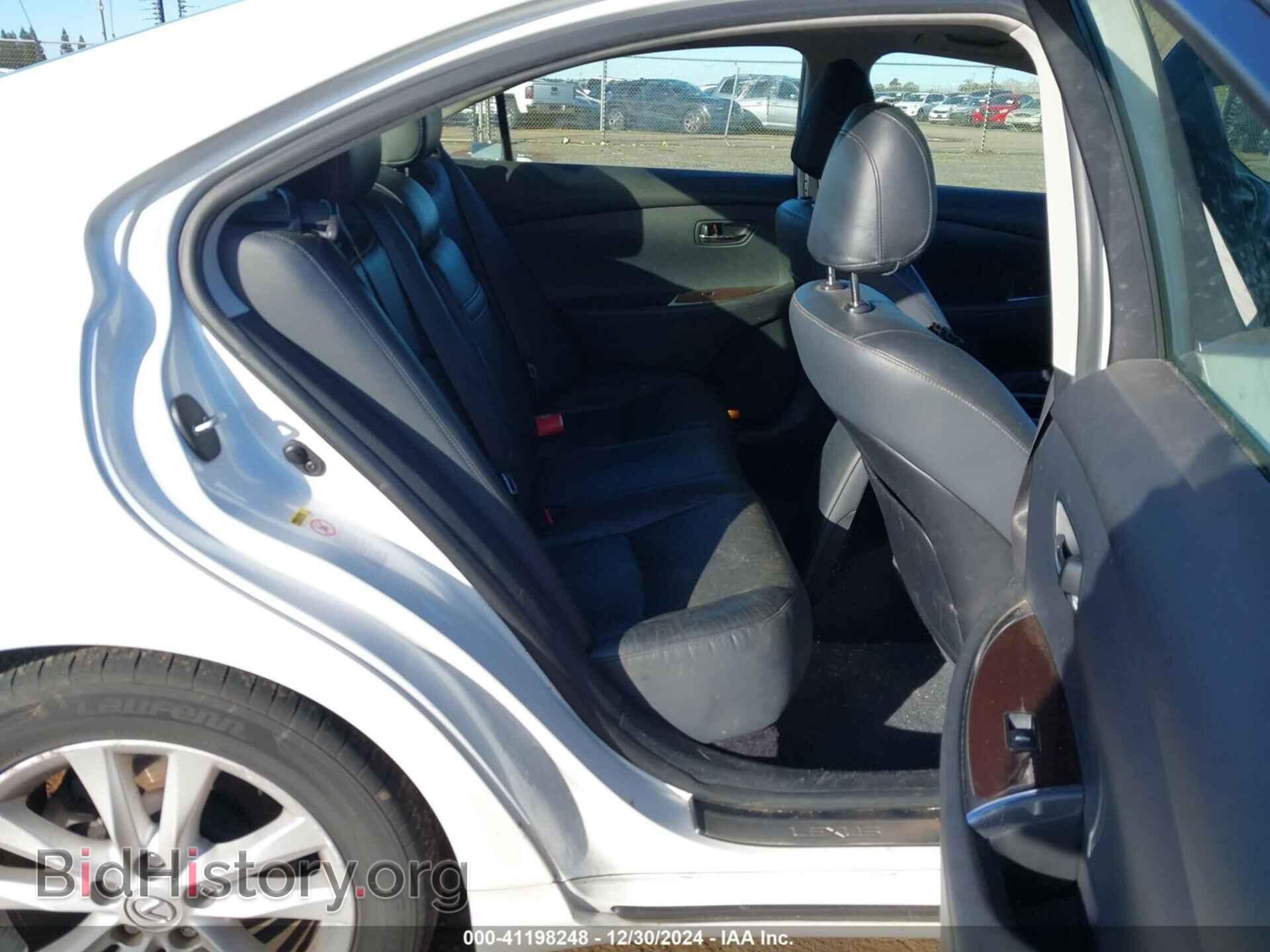 2012 LEXUS ES 350 - VIN: JTHBK1EG0C2485861 - Фото 8