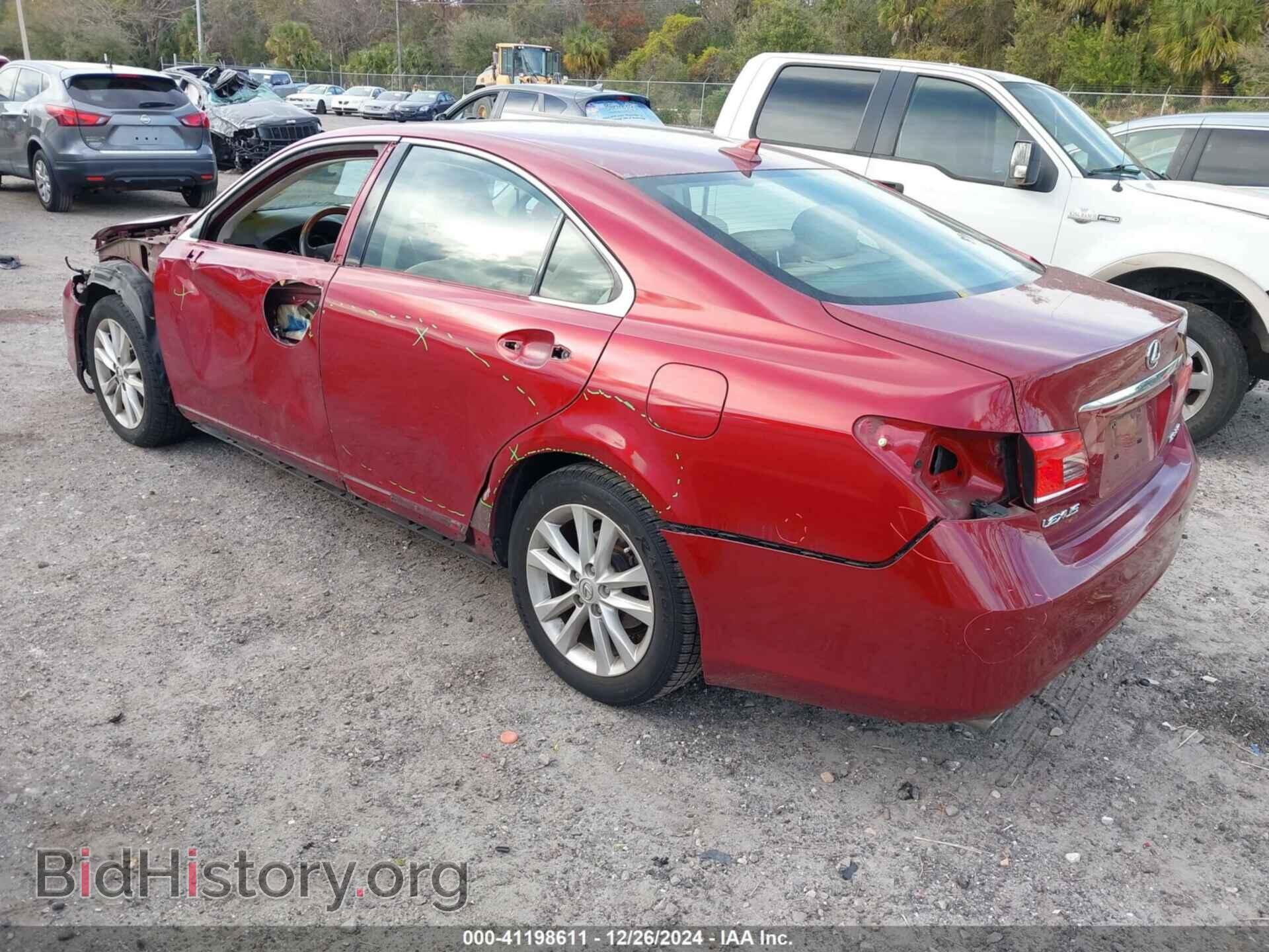2010 LEXUS ES 350 - VIN: JTHBK1EG2A2401231 - Фото 3