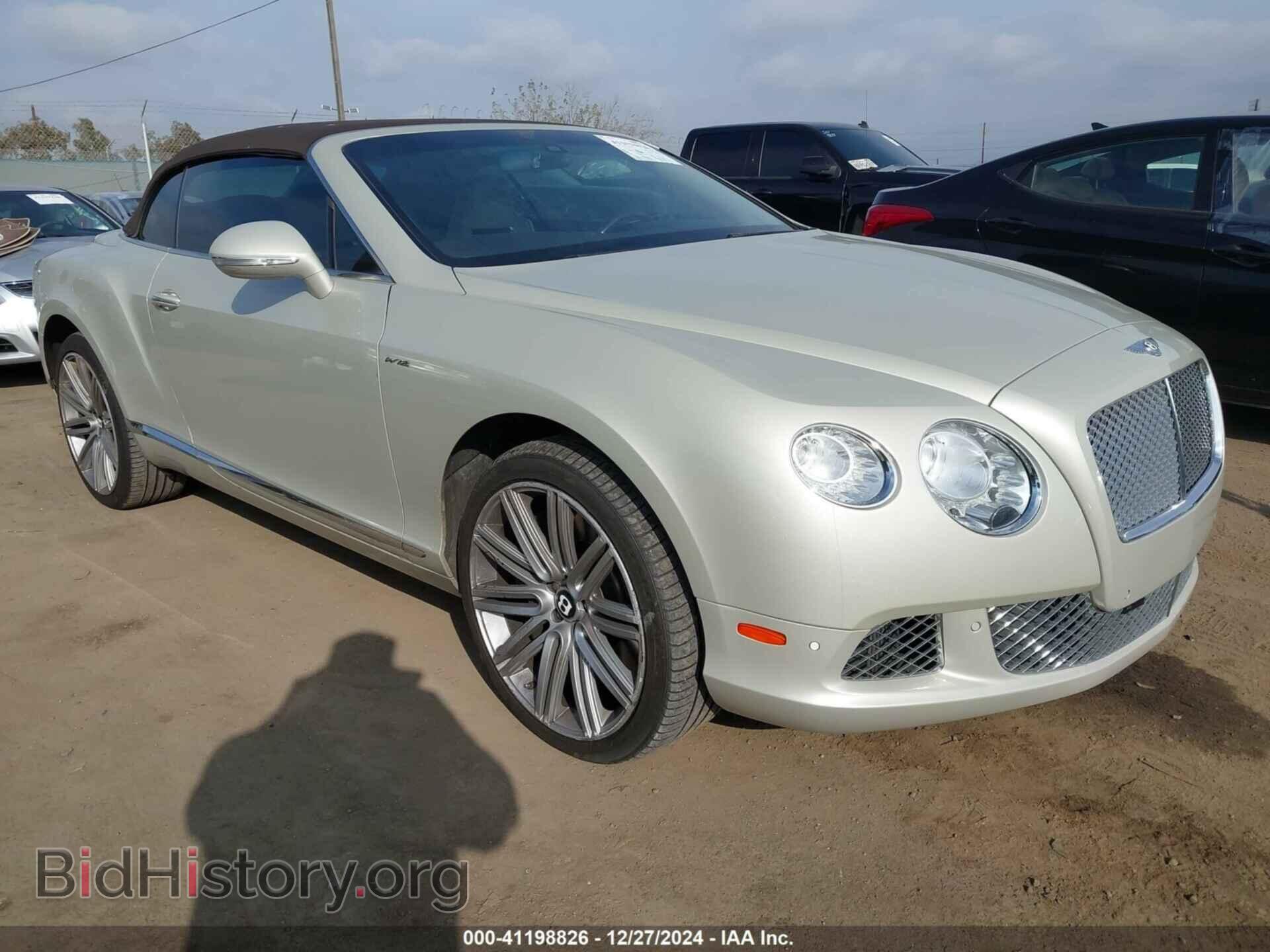 Photo SCBGC3ZA7EC090422 - BENTLEY CONTINENTAL 2014