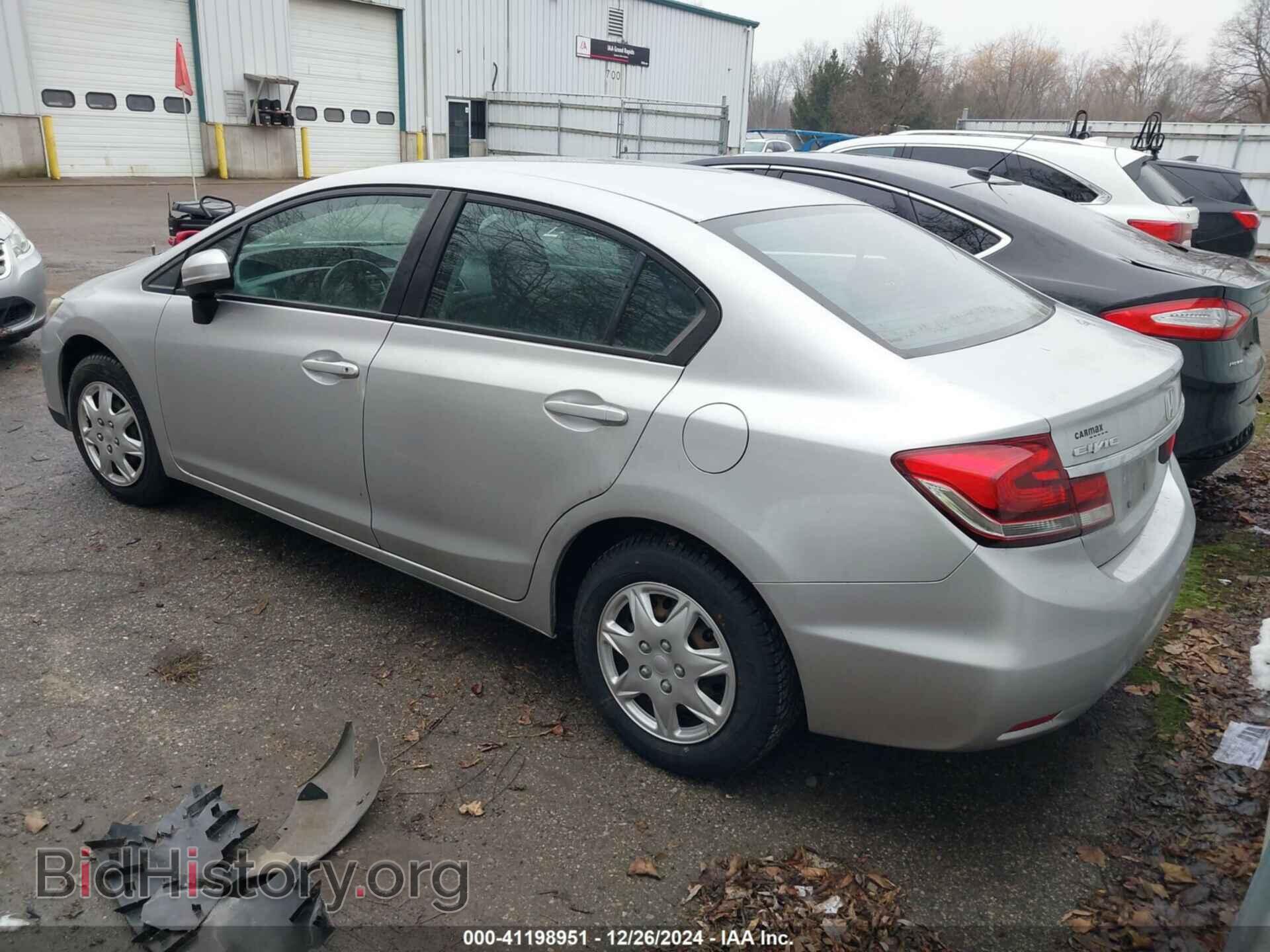 2014 HONDA CIVIC - VIN: 19XFB2F52EE081441 - Фото 3