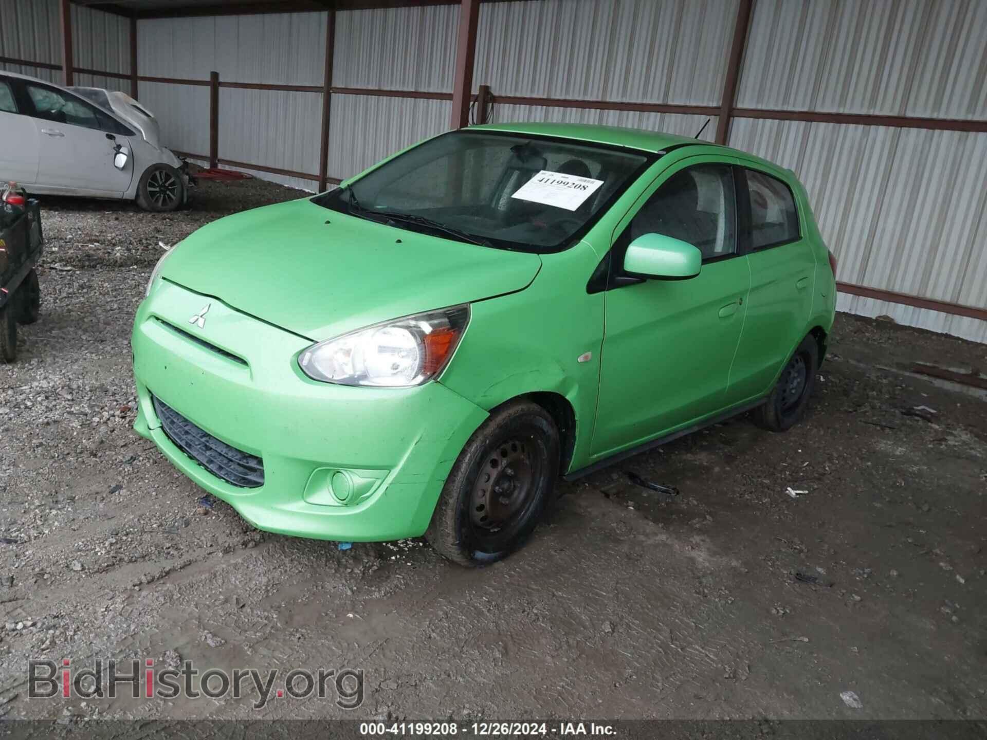 2015 MITSUBISHI MIRAGE - VIN: ML32A3HJ2FH009459 - Фото 2