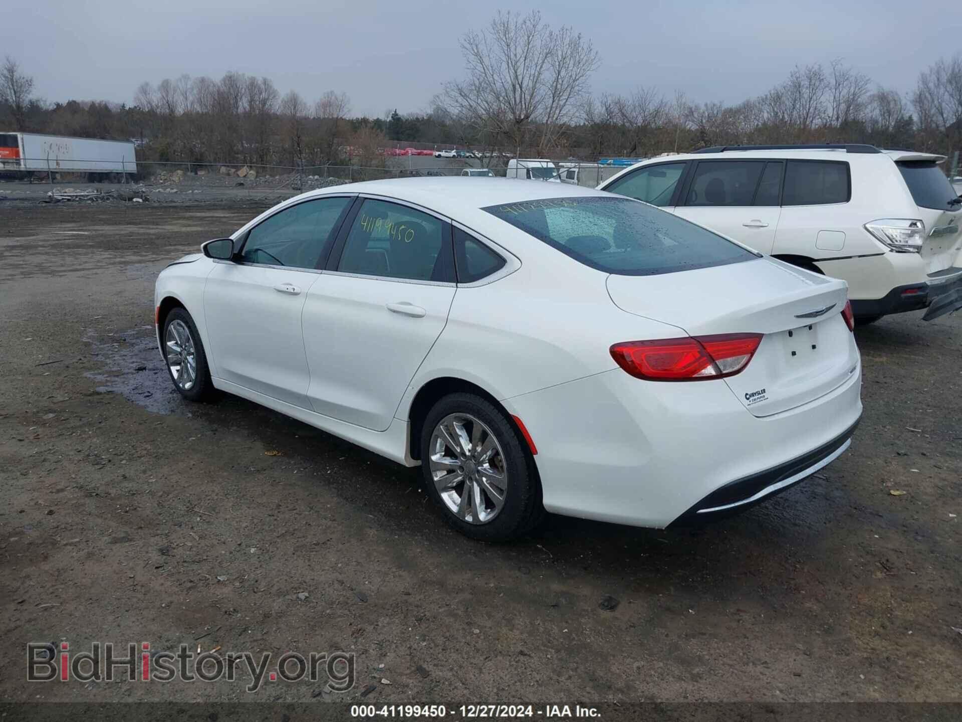 2015 CHRYSLER 200 - VIN: 1C3CCCAB8FN698234 - Фото 3