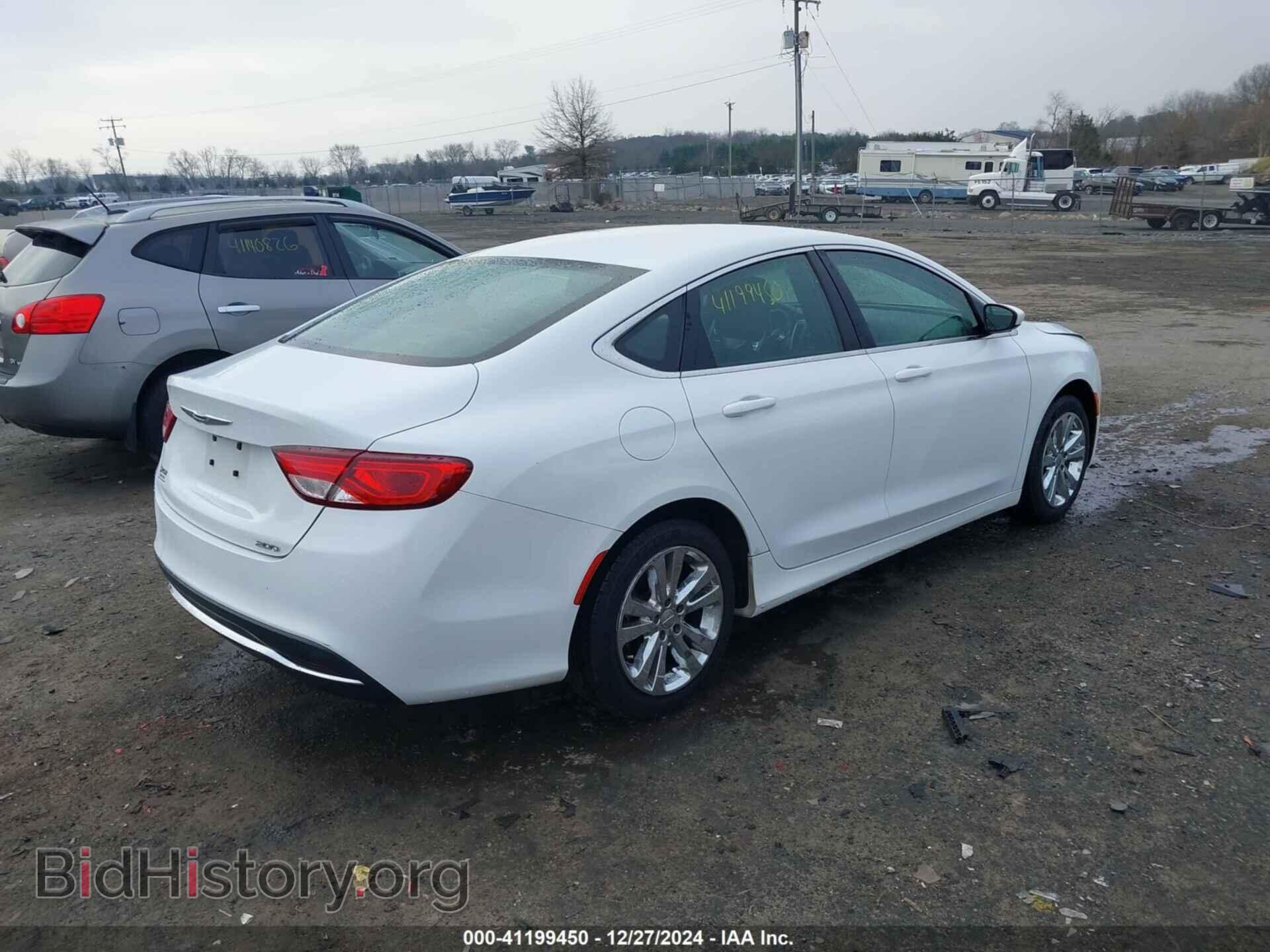 2015 CHRYSLER 200 - VIN: 1C3CCCAB8FN698234 - Фото 4