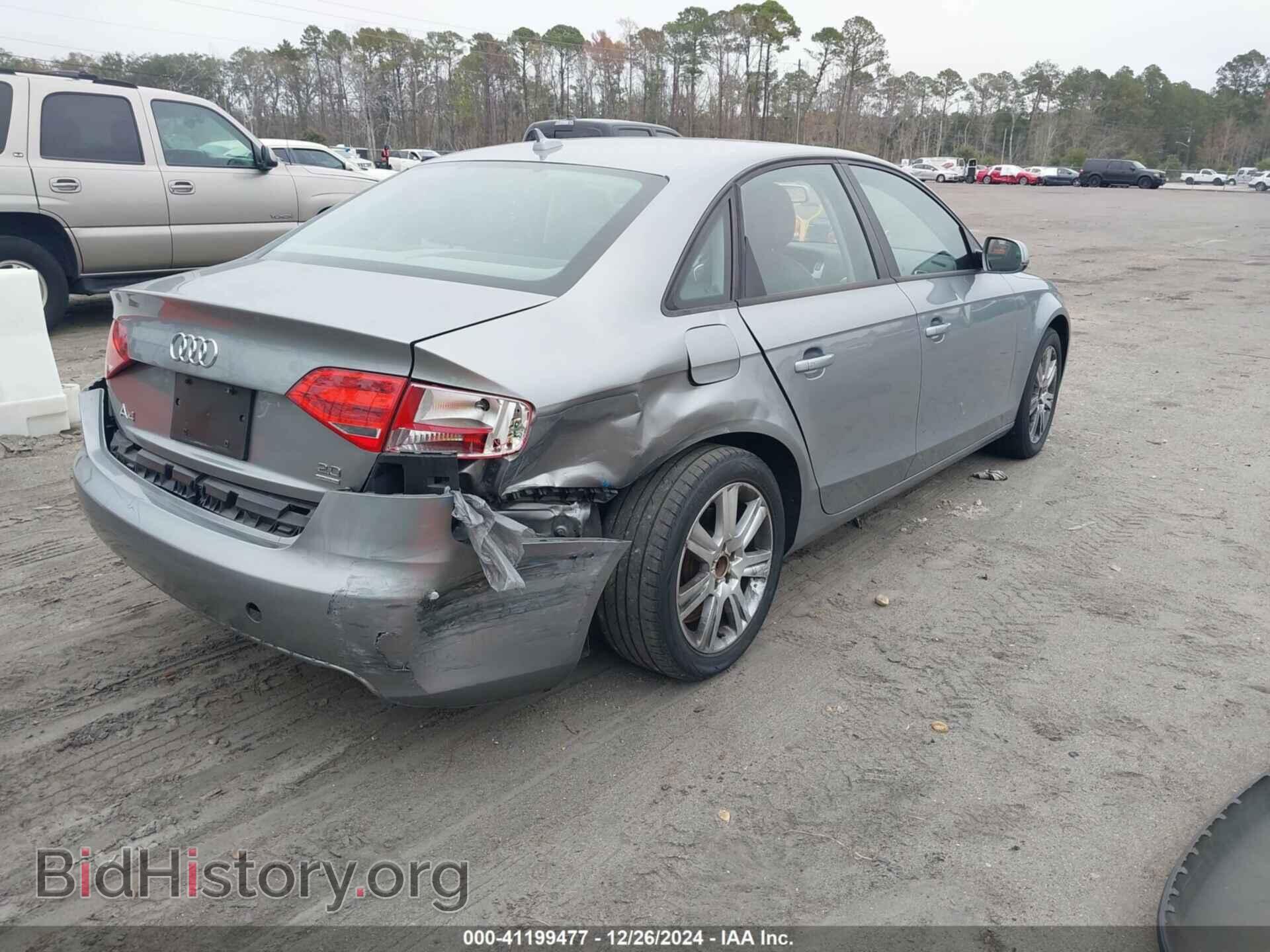 2011 AUDI A4 - VIN: WAUBFAFL0BA104139 - Фото 4