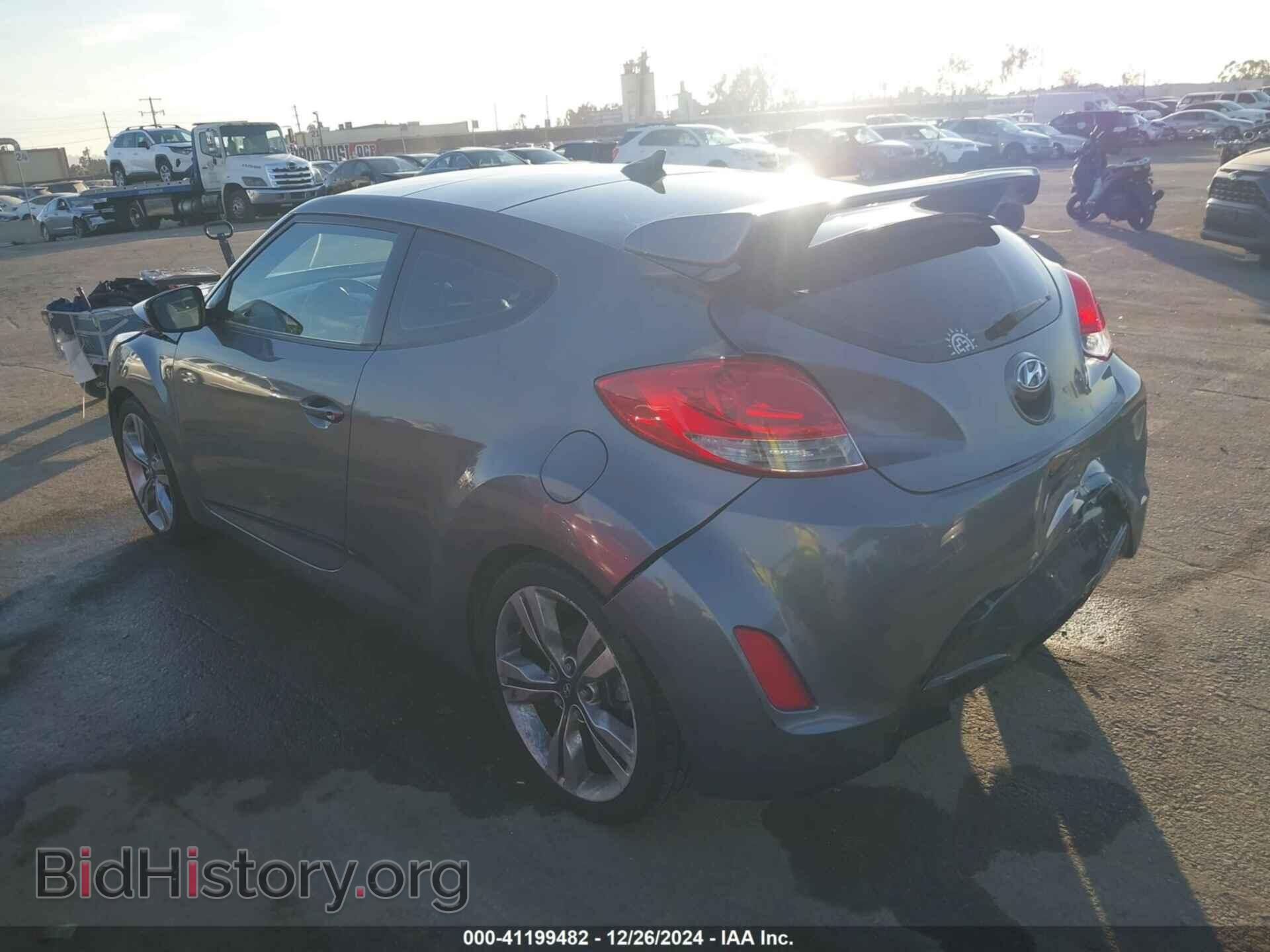 2012 HYUNDAI VELOSTER - VIN: KMHTC6AD4CU024609 - Фото 3