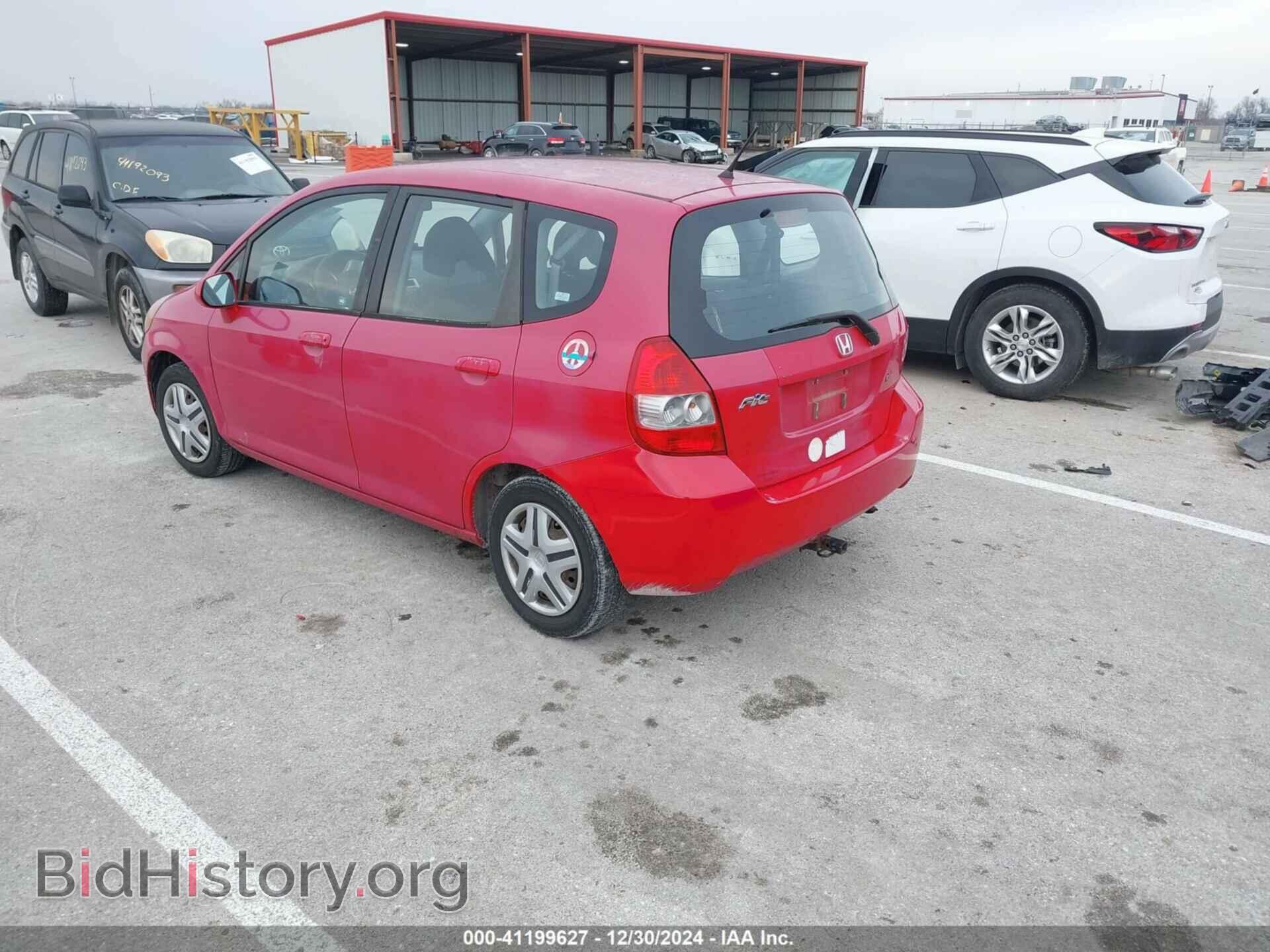 2008 HONDA FIT - VIN: JHMGD37458S045253 - Фото 3