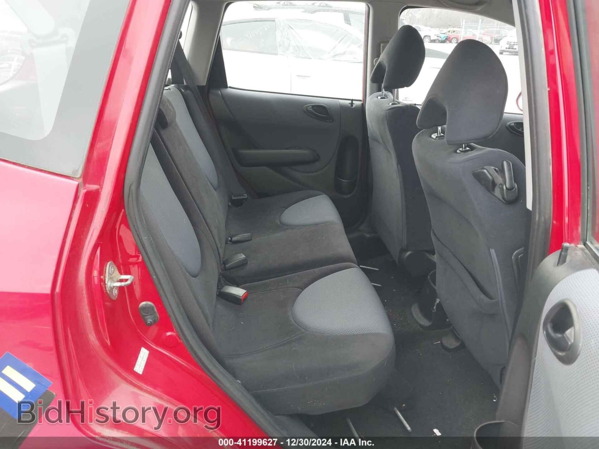 2008 HONDA FIT - VIN: JHMGD37458S045253 - Фото 8