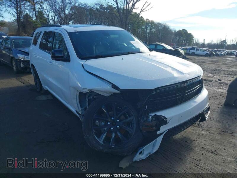 2017 Dodge DURANGO GT AWD (VIN 1C4RDJDG2HC908145) — фото 1 из 15, IAAI, повреждение: правая передняя часть