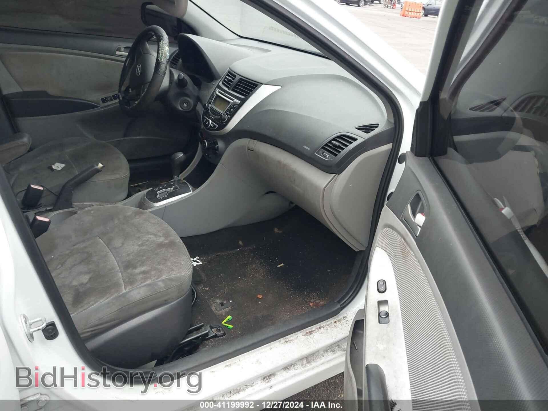 2013 HYUNDAI ACCENT - VIN: KMHCT5AEXDU083801 - Фото 5