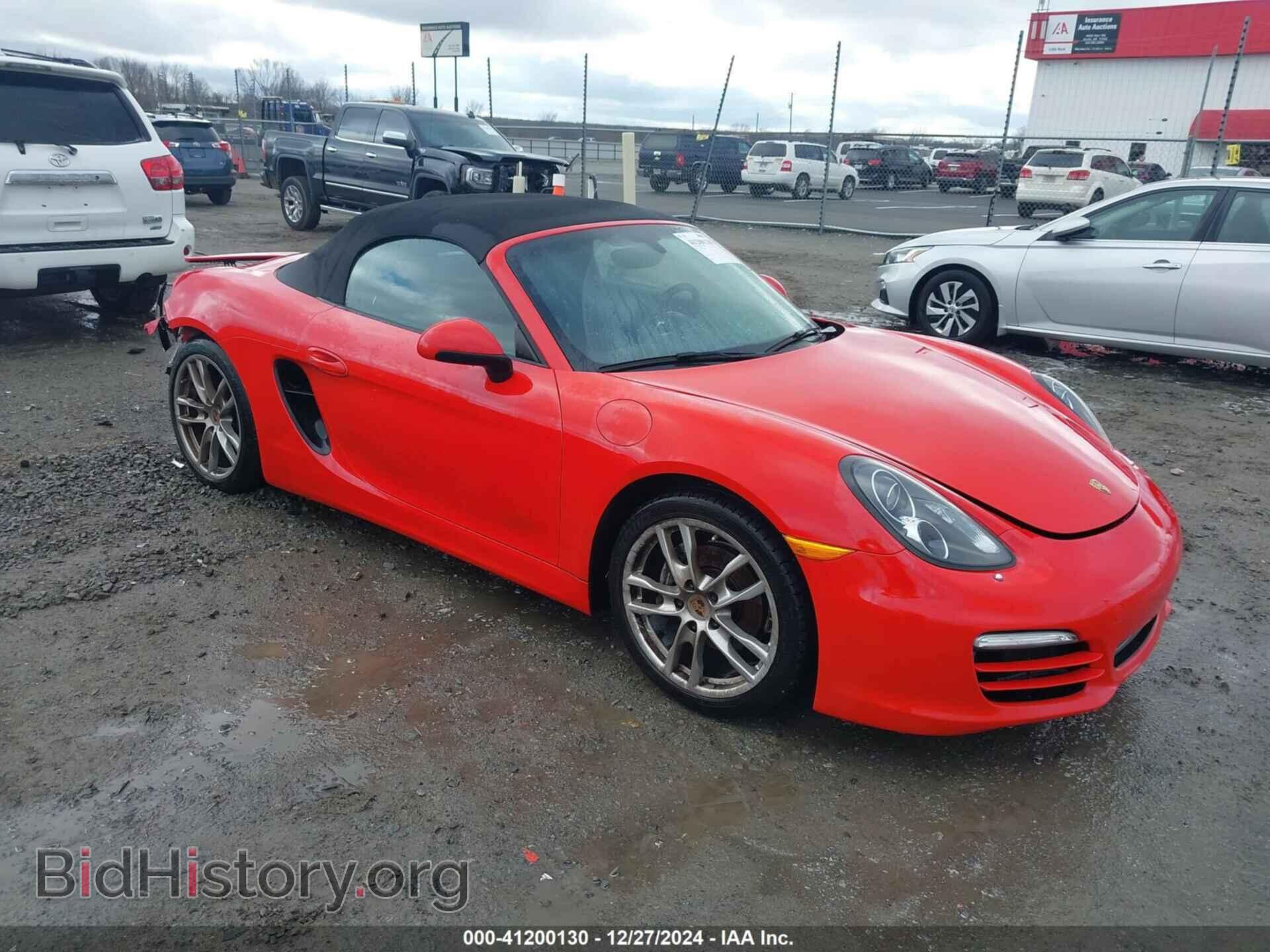 Фотография WP0CA2A89ES120109 - PORSCHE BOXSTER 2014