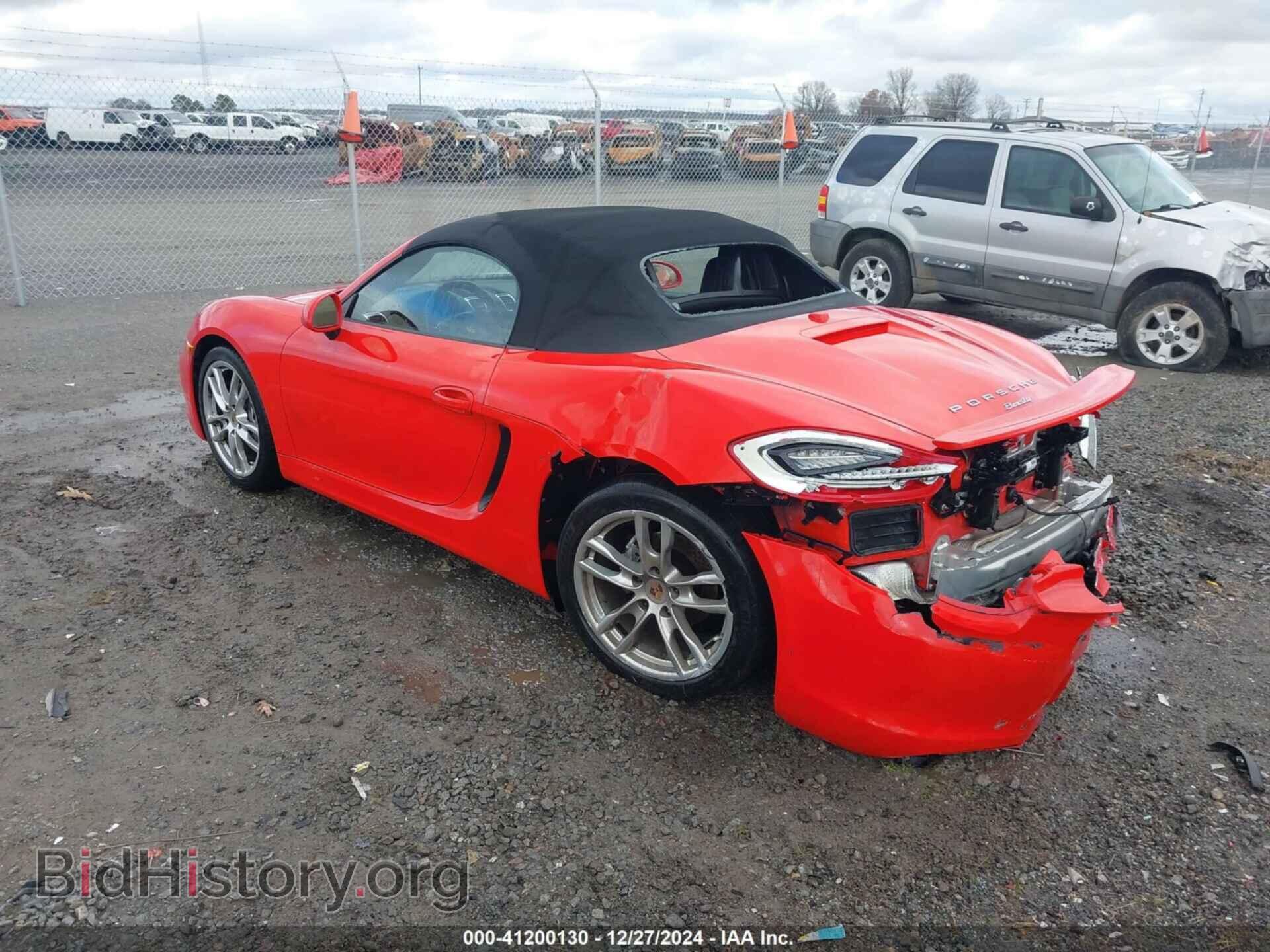 2014 PORSCHE BOXSTER - VIN: WP0CA2A89ES120109 - Photo 3