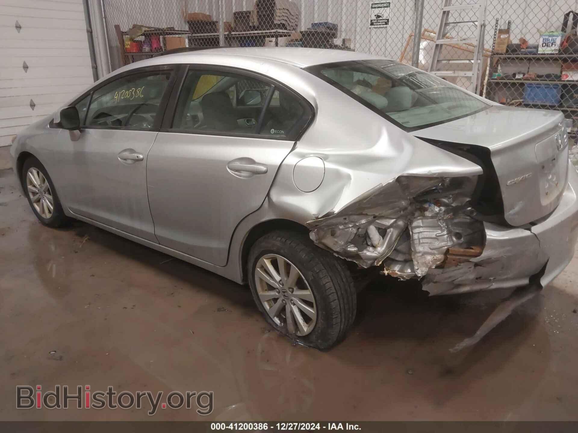 2012 HONDA CIVIC - VIN: 19XFB2F82CE390723 - Фото 3
