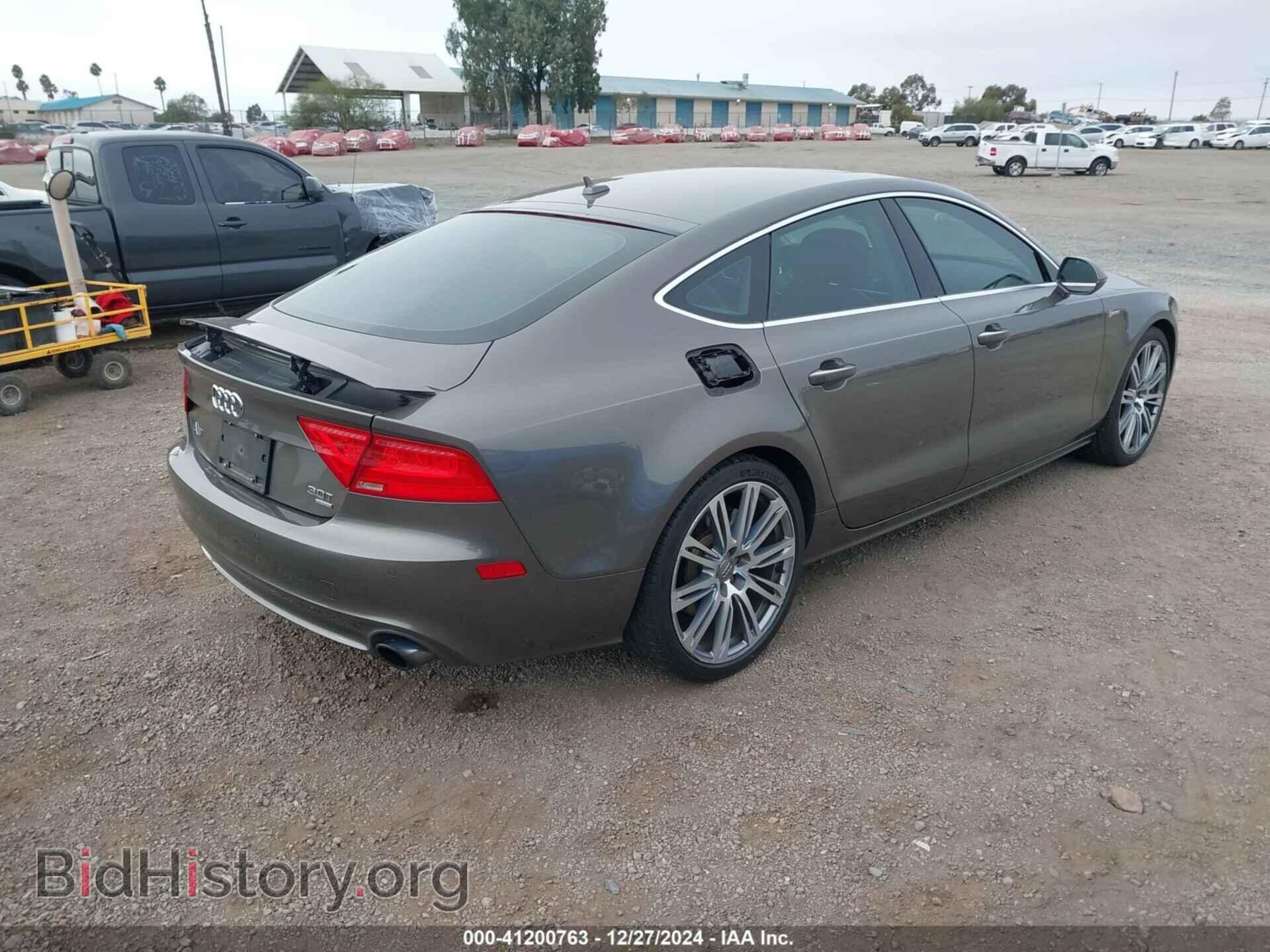 2013 AUDI A7 - VIN: WAUYGAFC0DN084476 - Фото 4