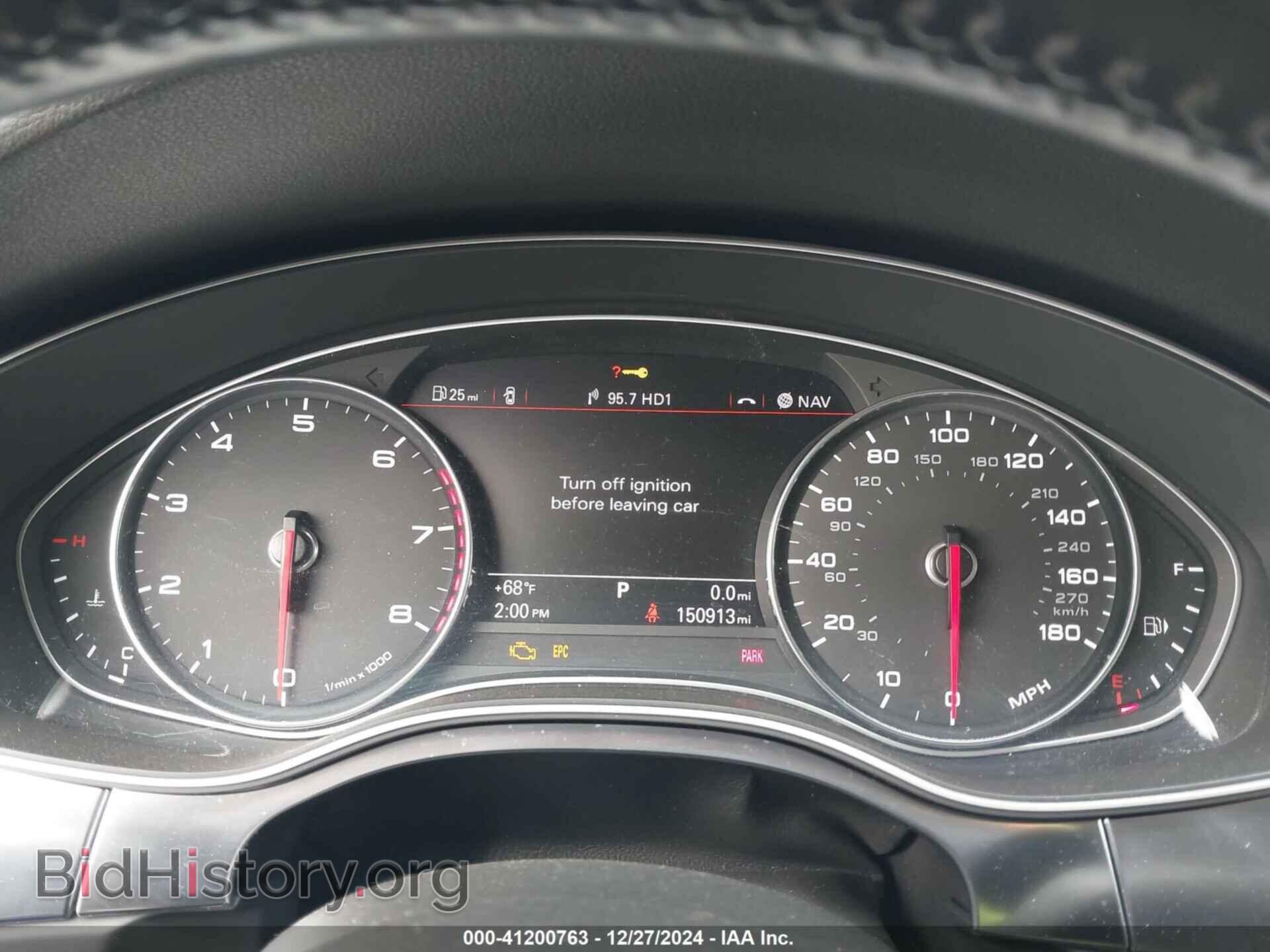 2013 AUDI A7 - VIN: WAUYGAFC0DN084476 - Фото 7