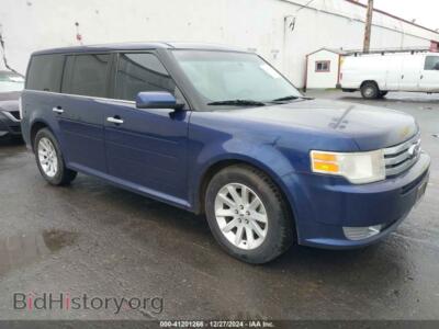 2011 Ford FLEX SEL, синий — VIN 2FMGK5CC5BBD32007, IAAI