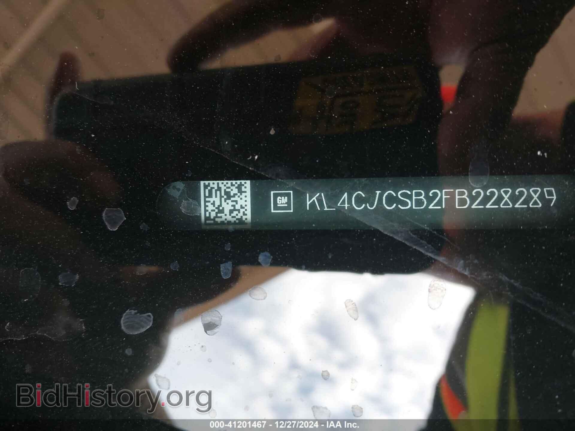 2015 BUICK ENCORE - VIN: KL4CJCSB2FB228289 - Photo 9