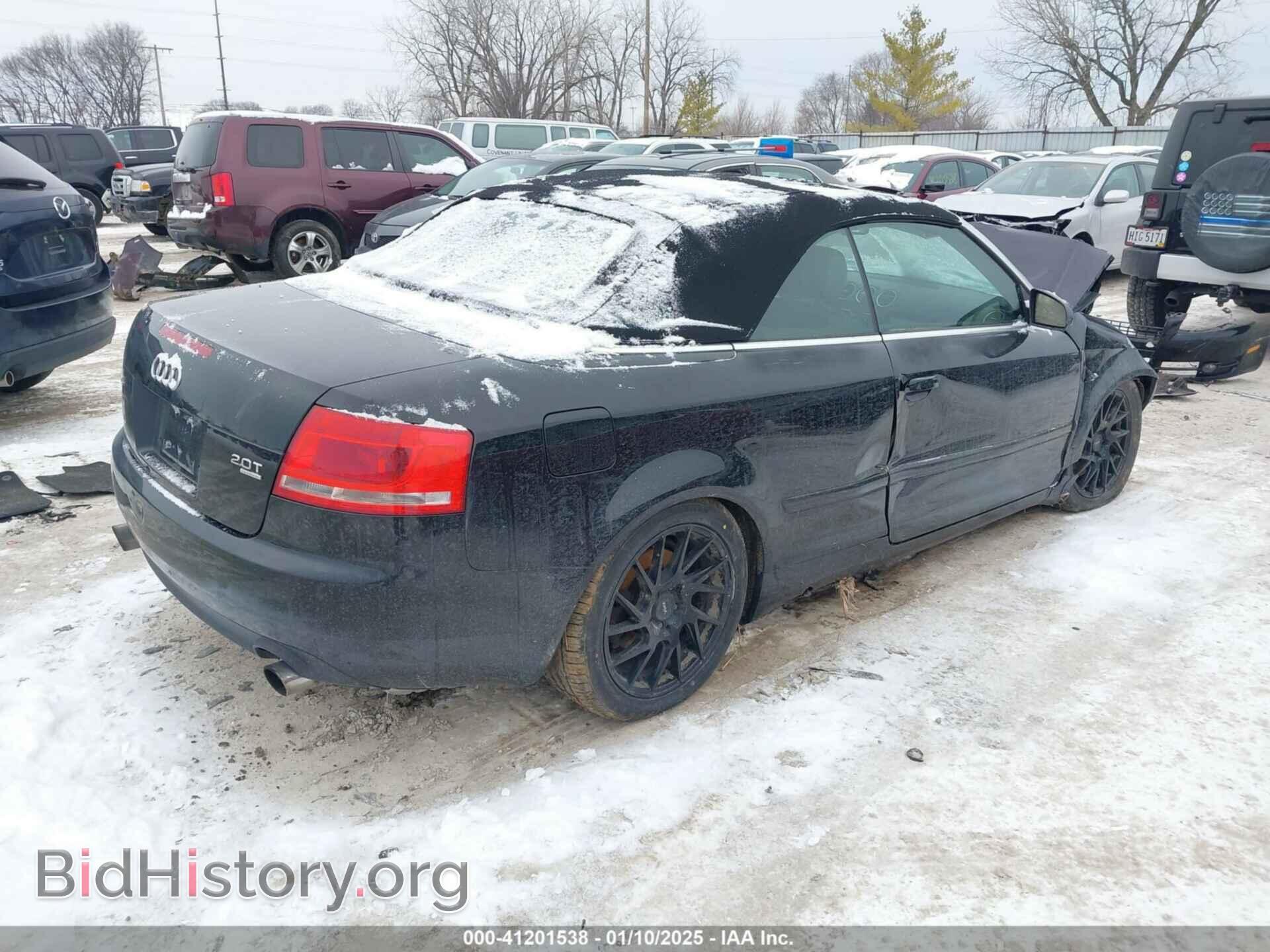 2007 AUDI A4 - VIN: WAUDF48H77K037267 - Photo 4