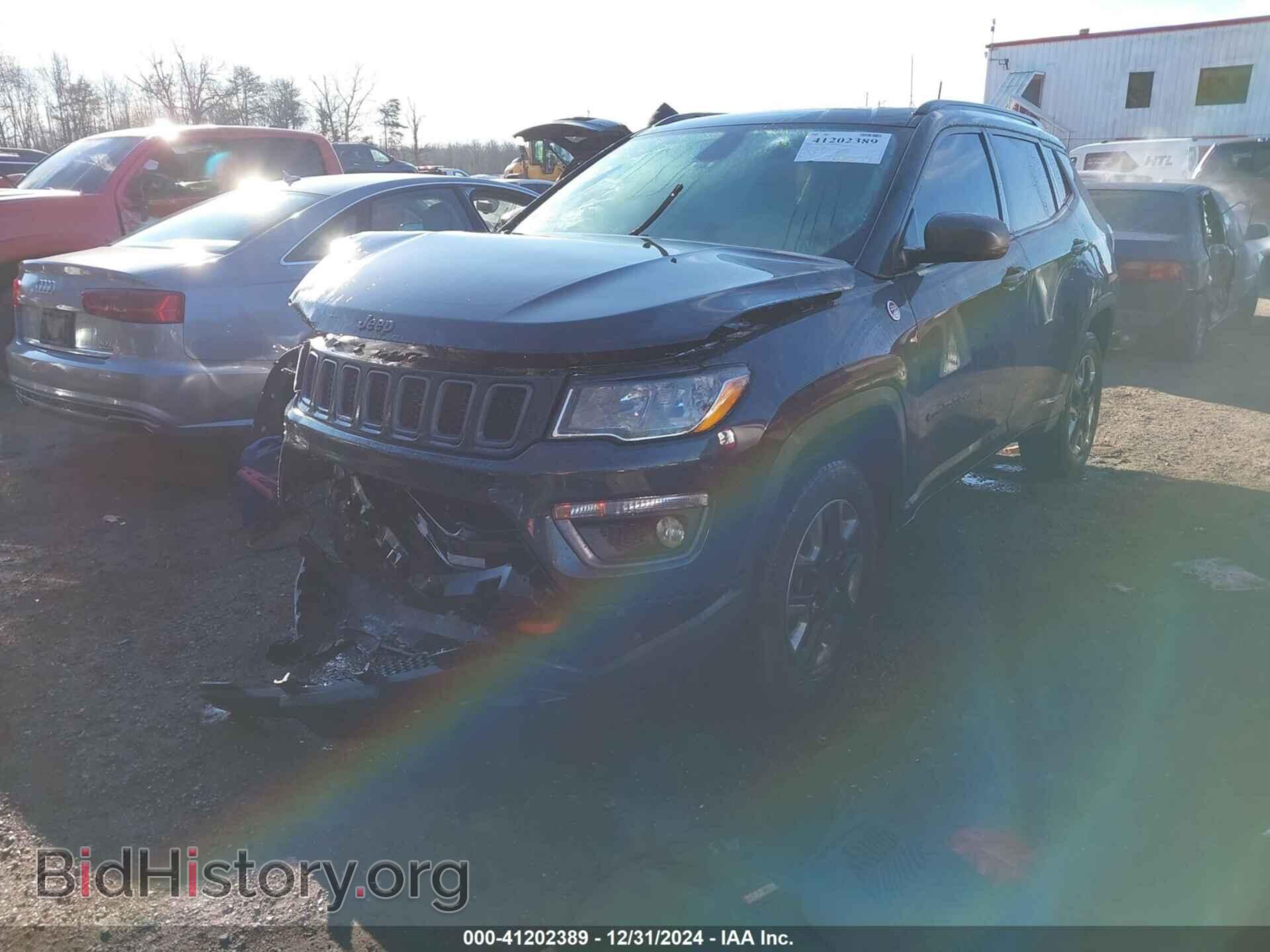 2018 JEEP COMPASS - VIN: 3C4NJDDB9JT465709 - Фото 2