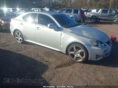 2007 Lexus IS 250, серебристый — VIN JTHBK262172033920, IAAI