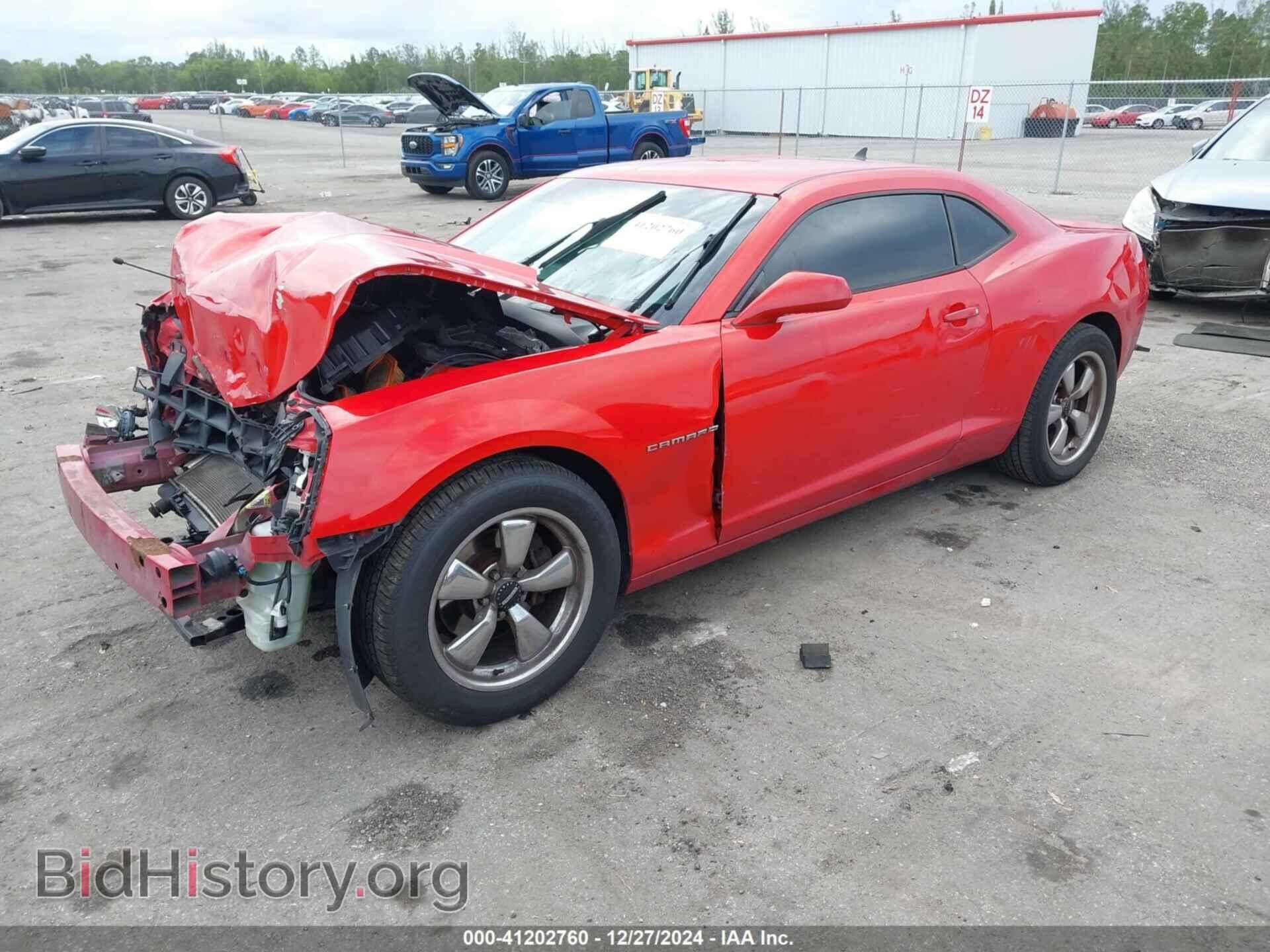 2013 CHEVROLET CAMARO - VIN: 2G1FA1E32D9247668 - Фото 2