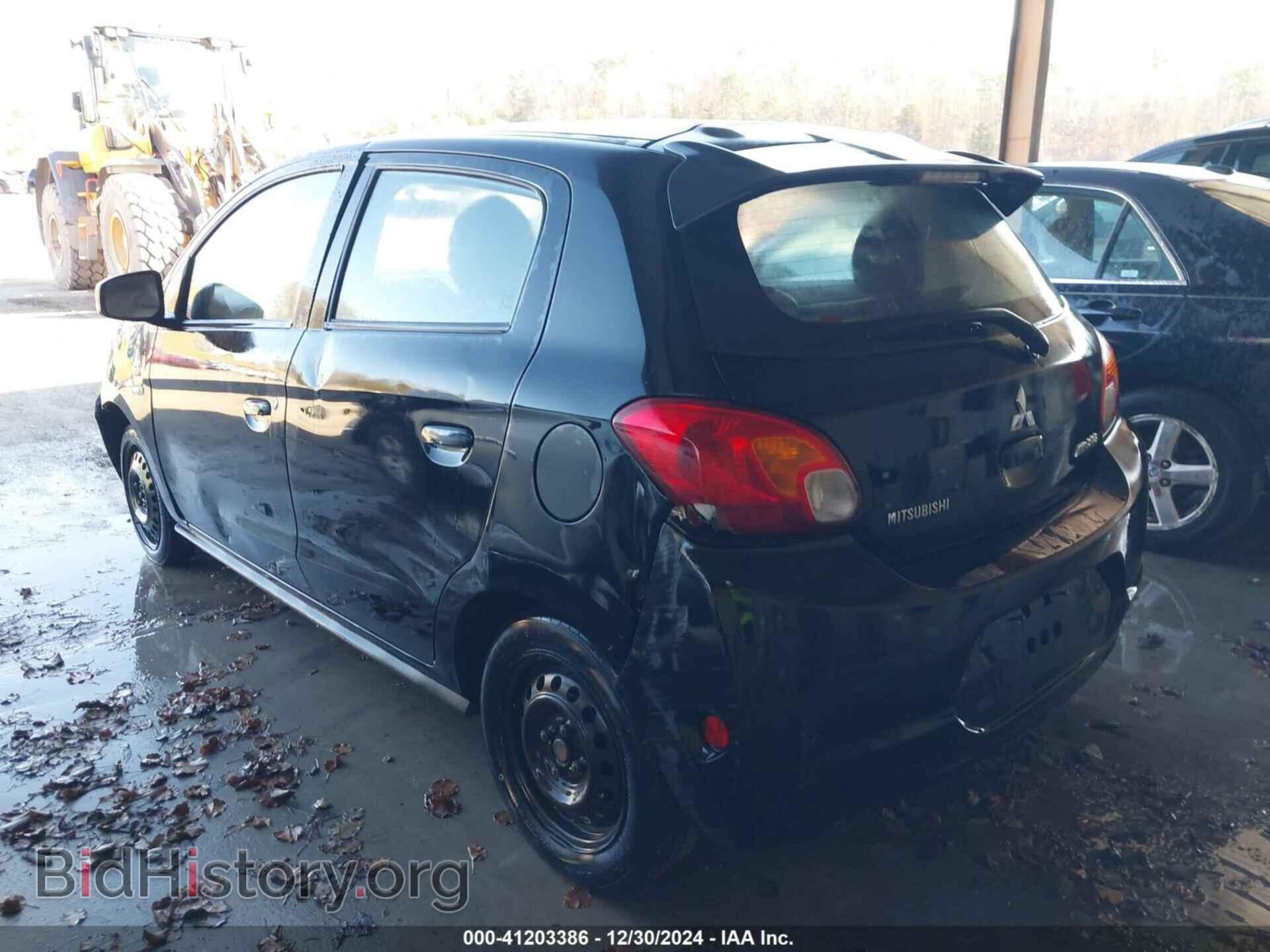2014 MITSUBISHI MIRAGE - VIN: ML32A3HJ0EH024766 - Фото 3