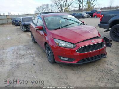 2017 Ford FOCUS SEL, red — VIN 1FADP3H26HL209523, IAAI