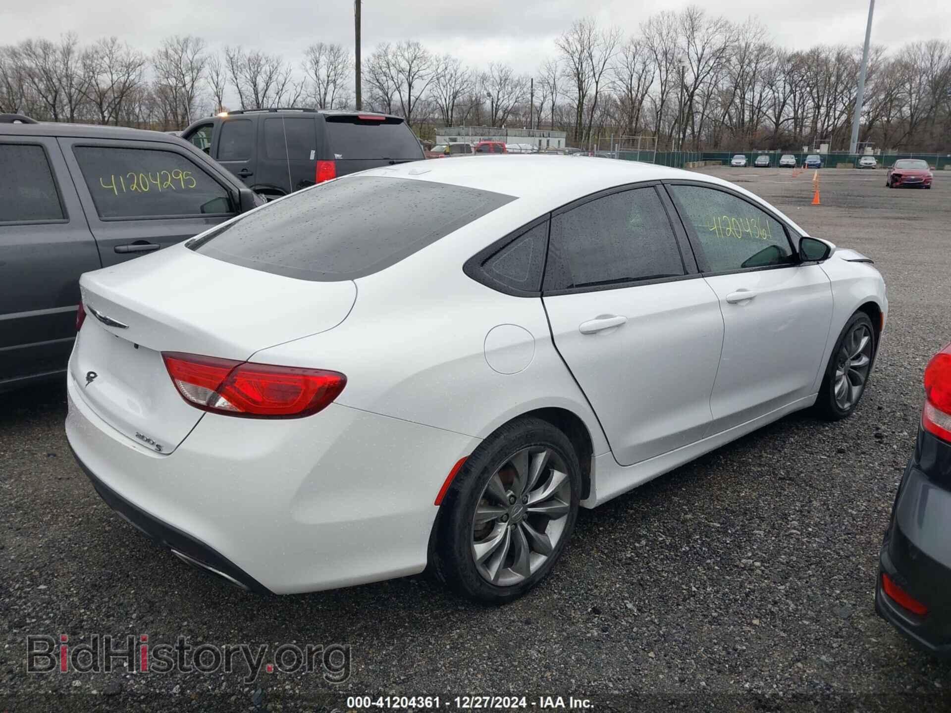 2015 CHRYSLER 200 - VIN: 1C3CCCBB9FN665516 - Фото 4