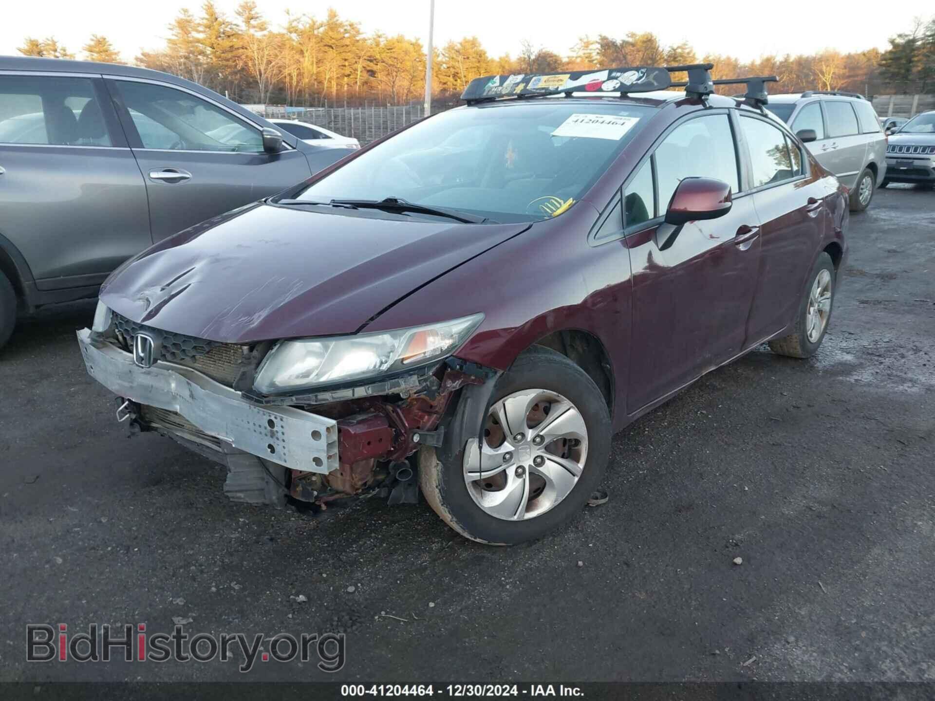 2013 HONDA CIVIC - VIN: 2HGFB2F59DH593234 - Фото 2