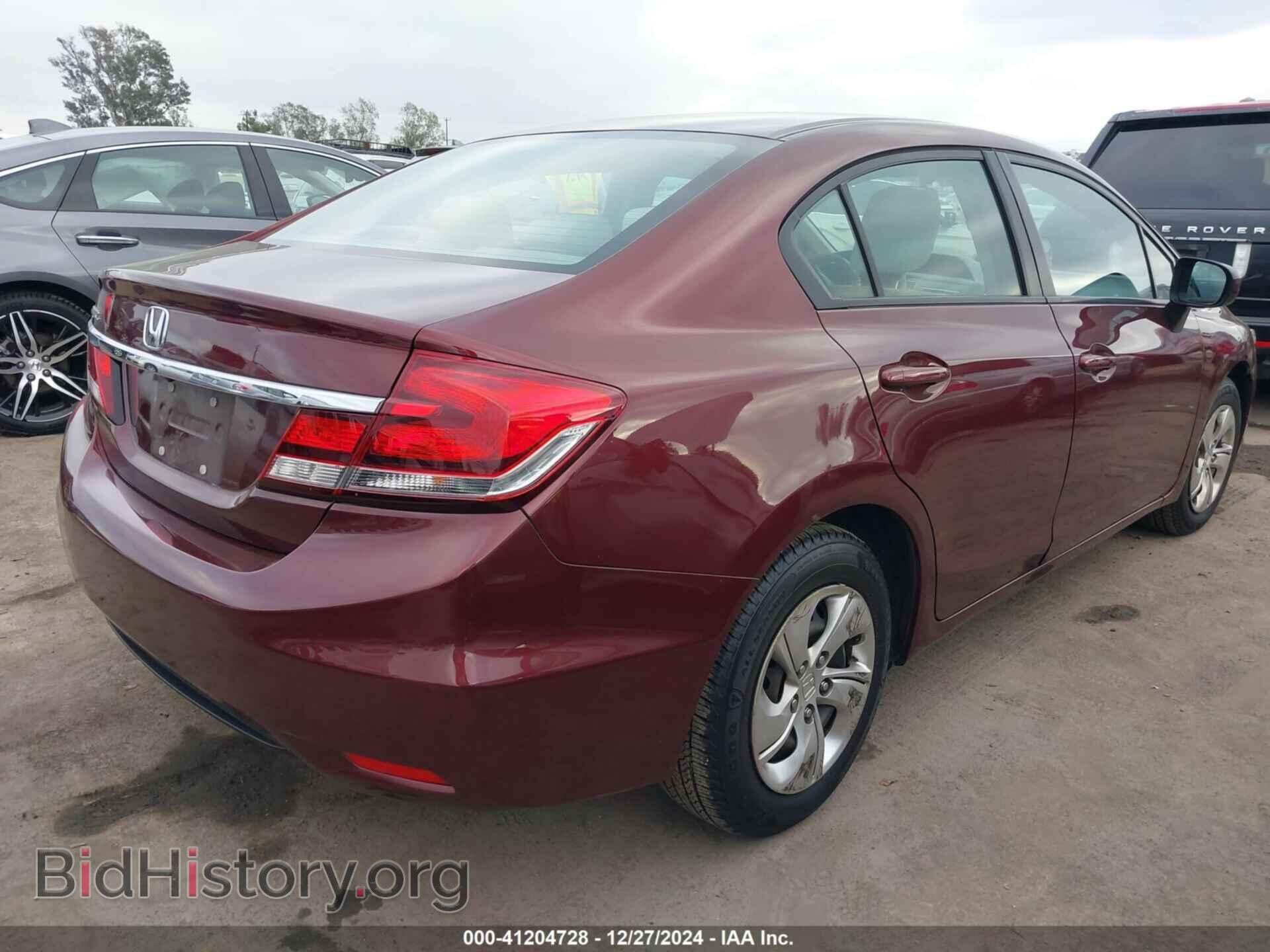 2014 HONDA CIVIC - VIN: 19XFB2F5XEE249570 - Фото 4